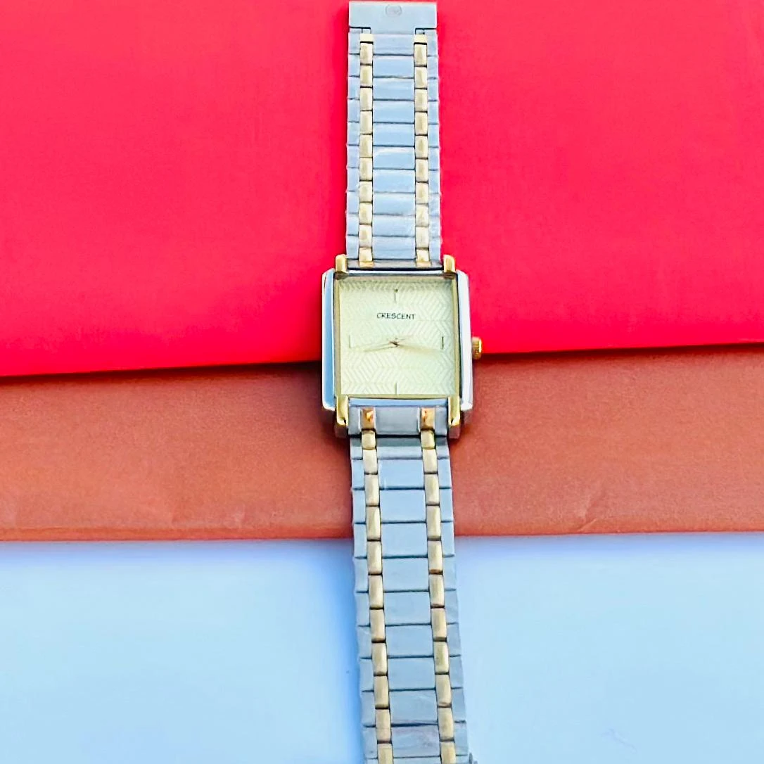 Silver analog watch For man’s