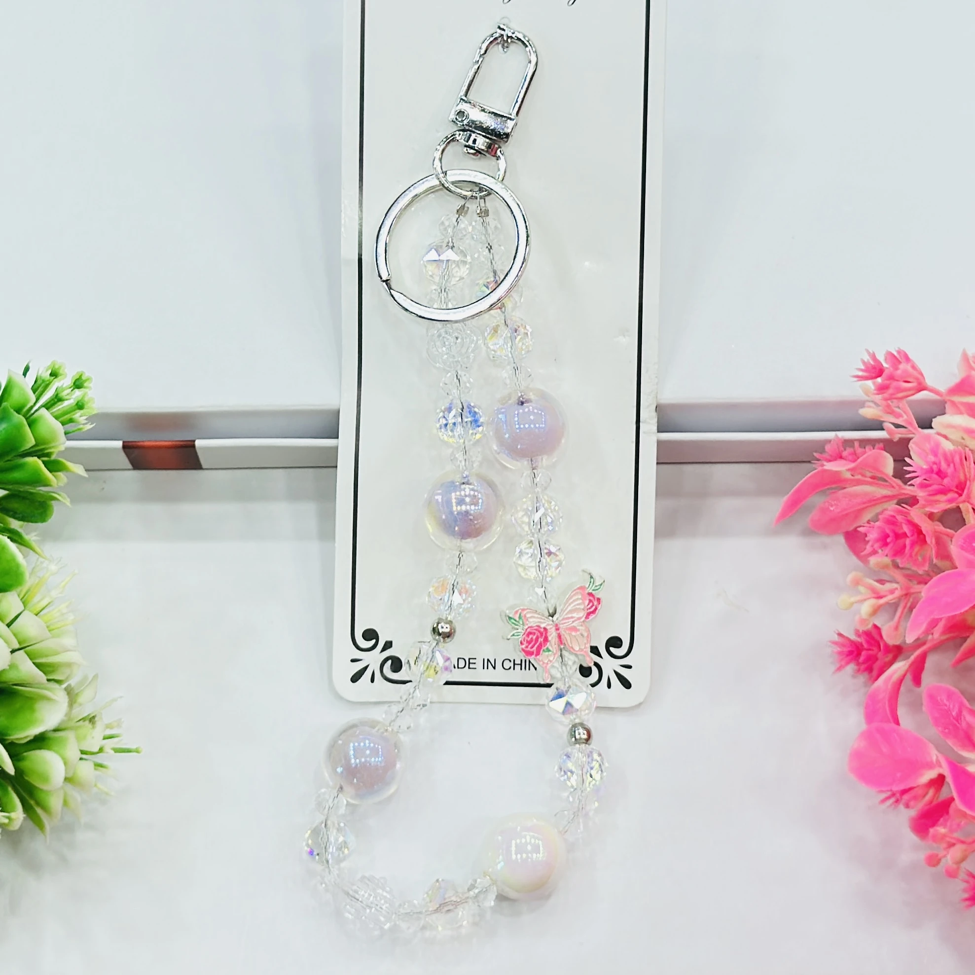 Crystal keychain