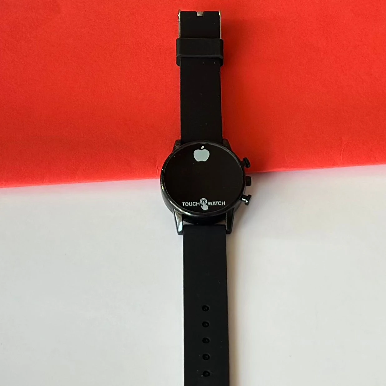 Kids digital watch with a silicone strap