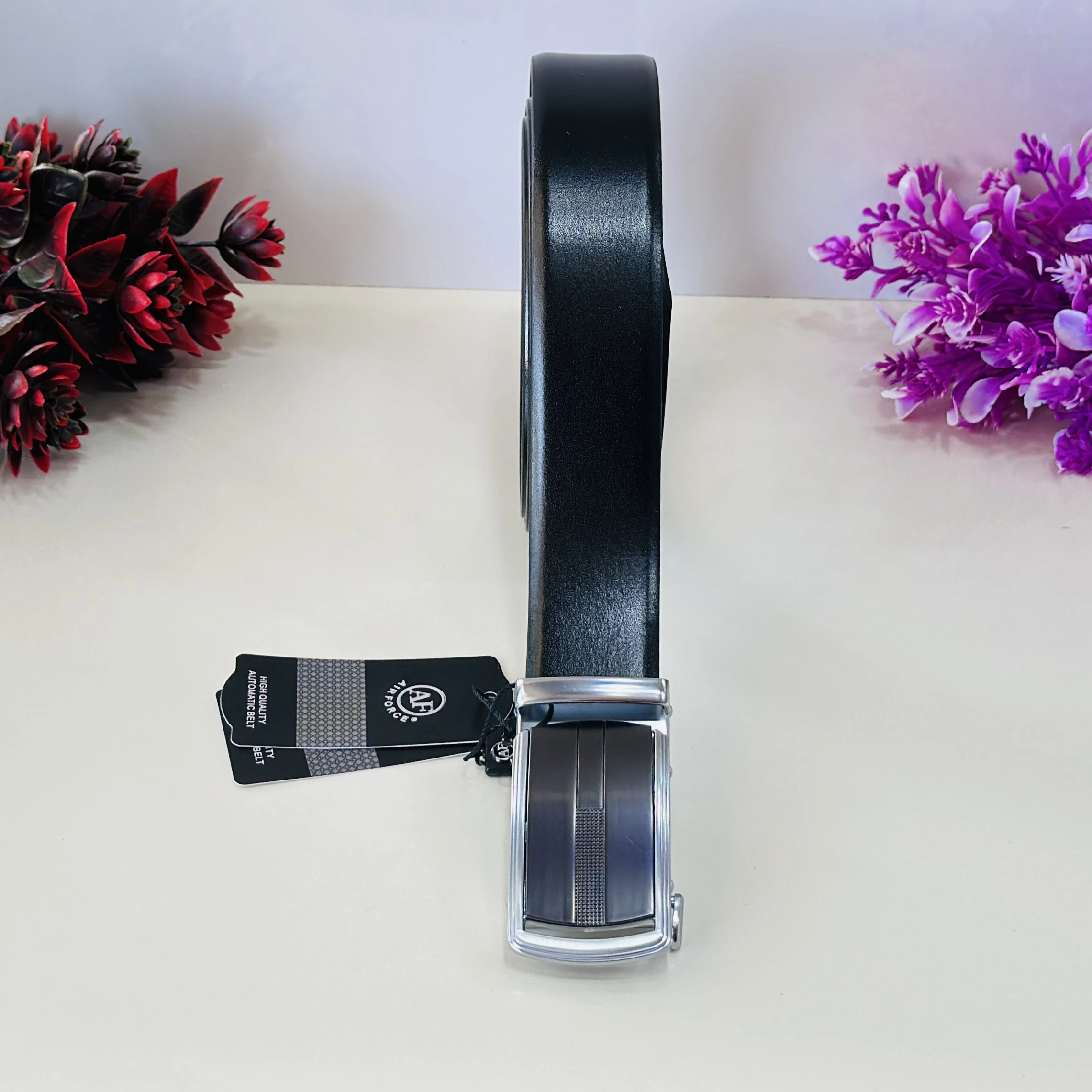 Belt is made of high quality leather