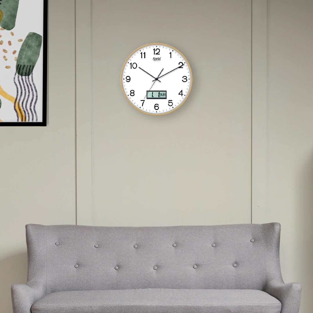 Ajanta Analog-Digital wall clock mo .9167
