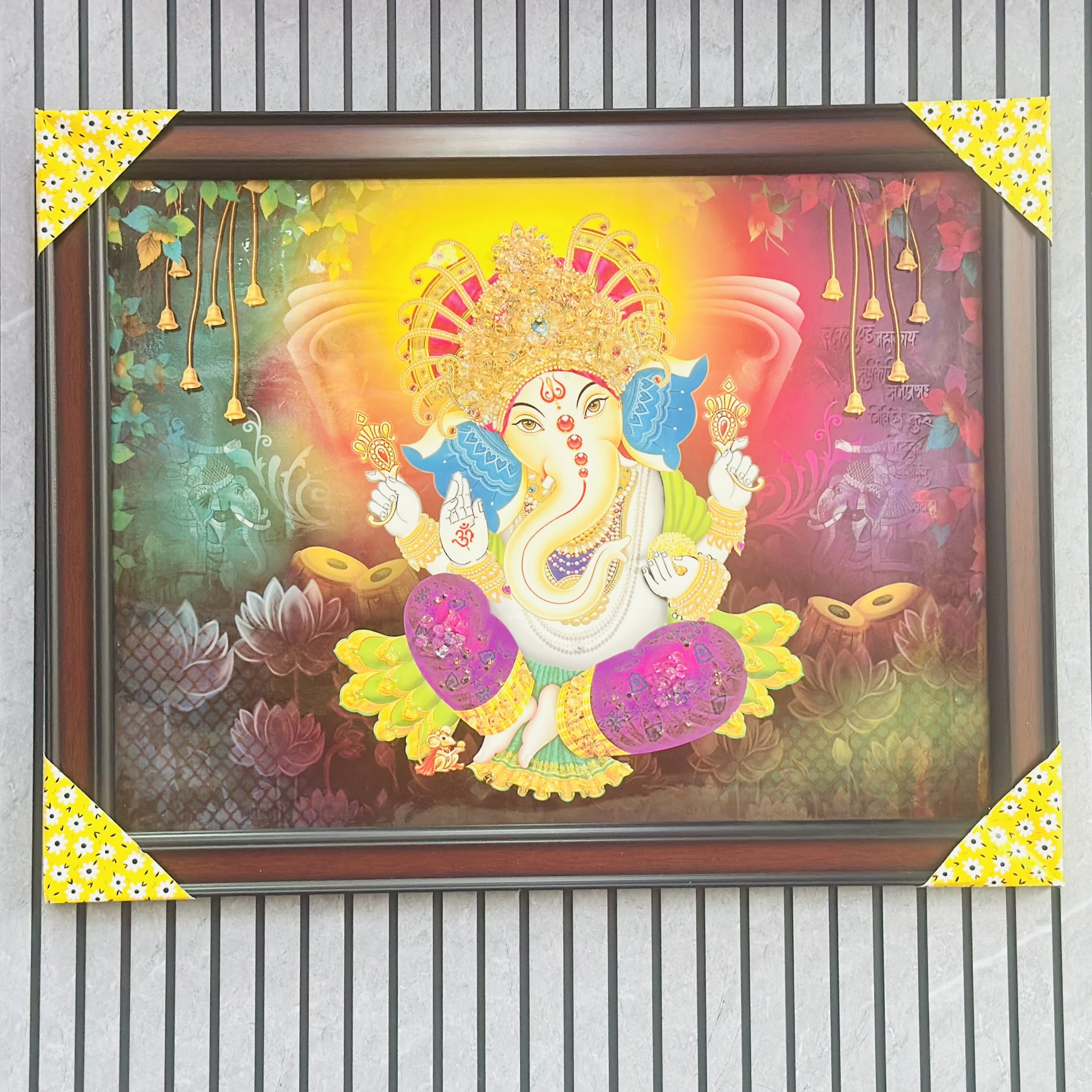Ganpati bapa Frame (SKU-I6W3GC)