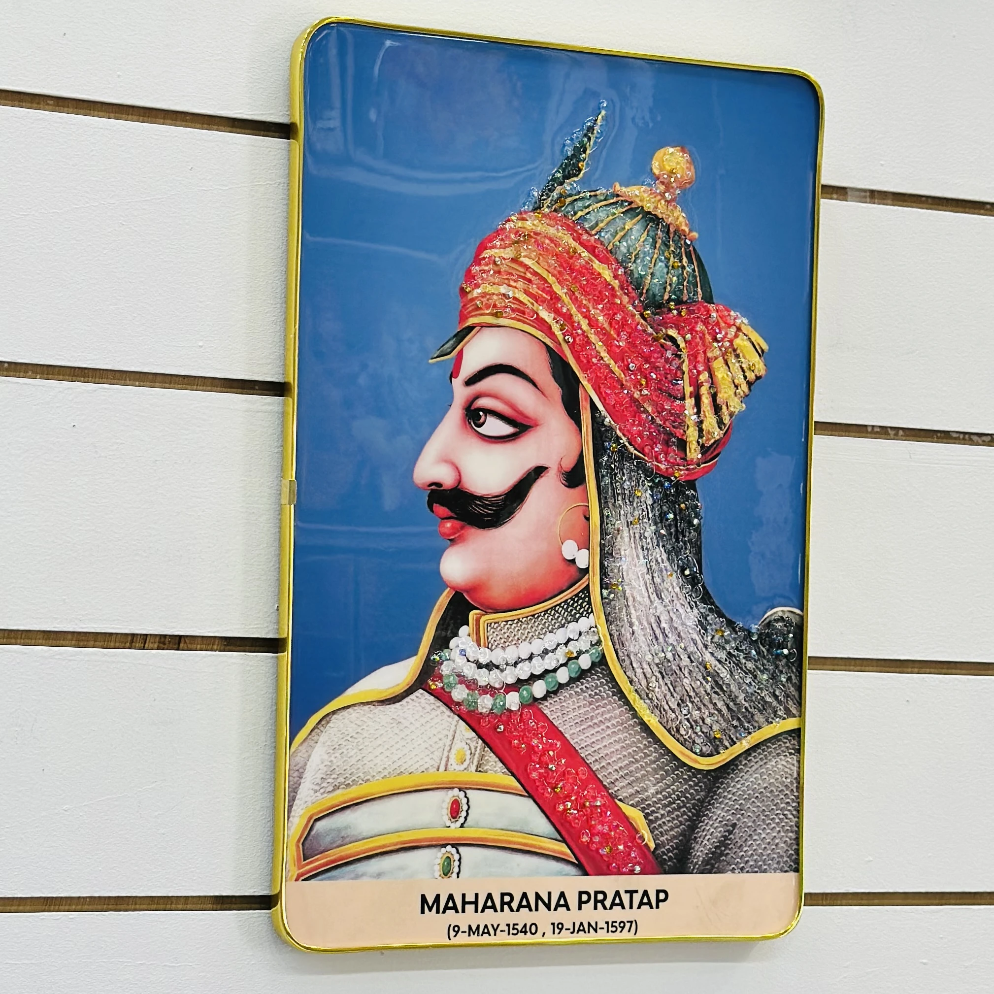 maharana Pratap Wall Hanging Photo Frame(SKU-QL030P)