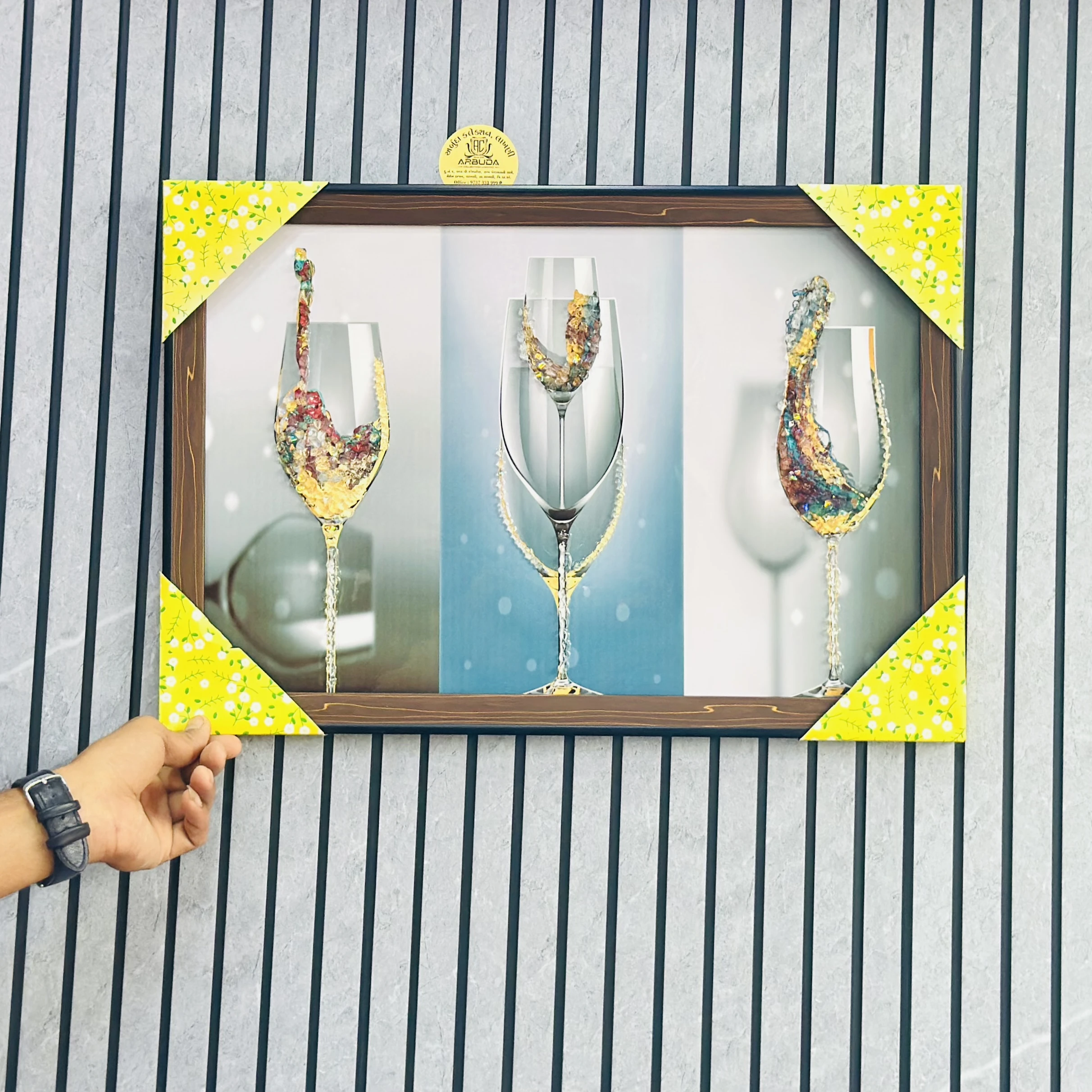 "Giclee " print on canvas. (SKU-GW39VK)