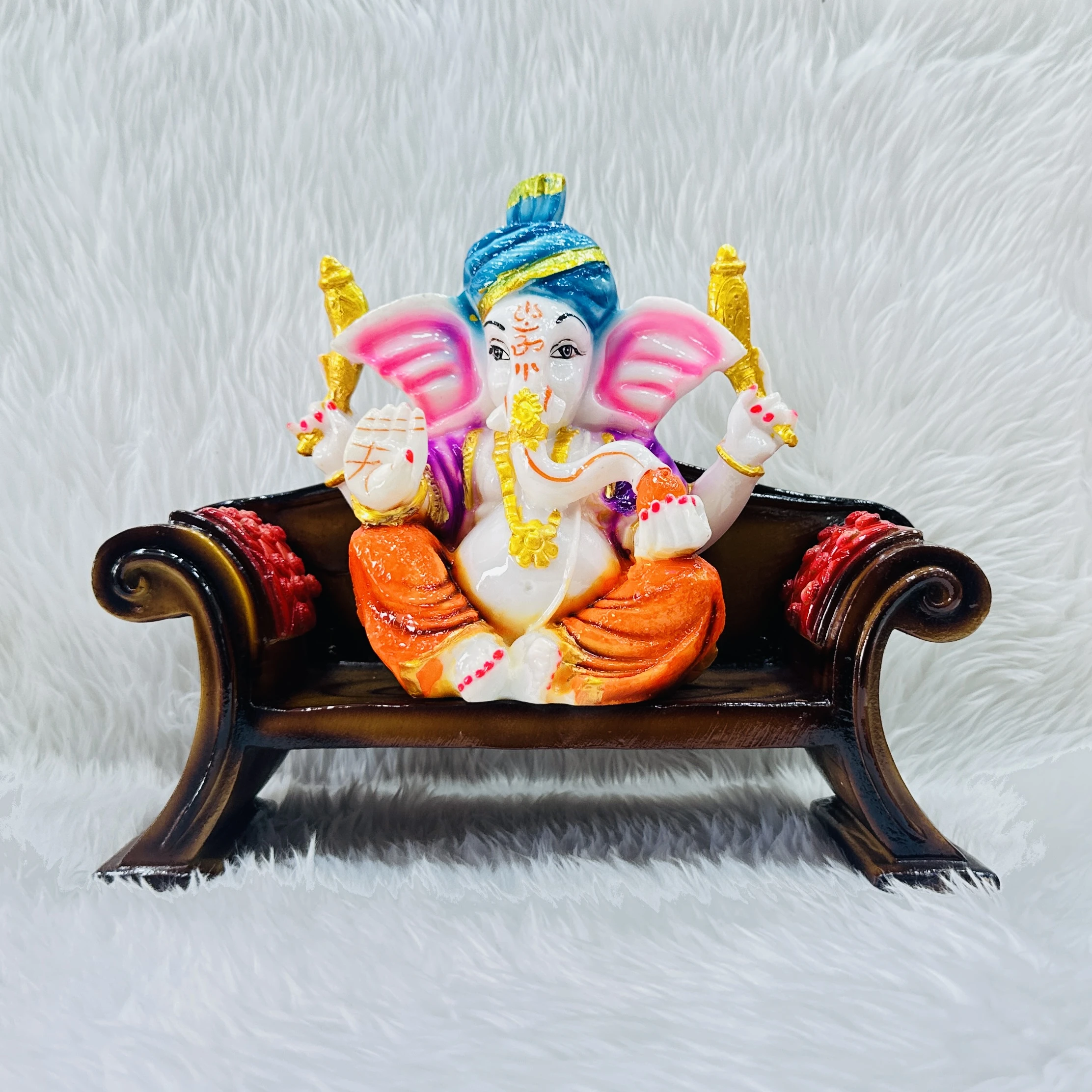 Decorative Lord Ganesha murti (idol)