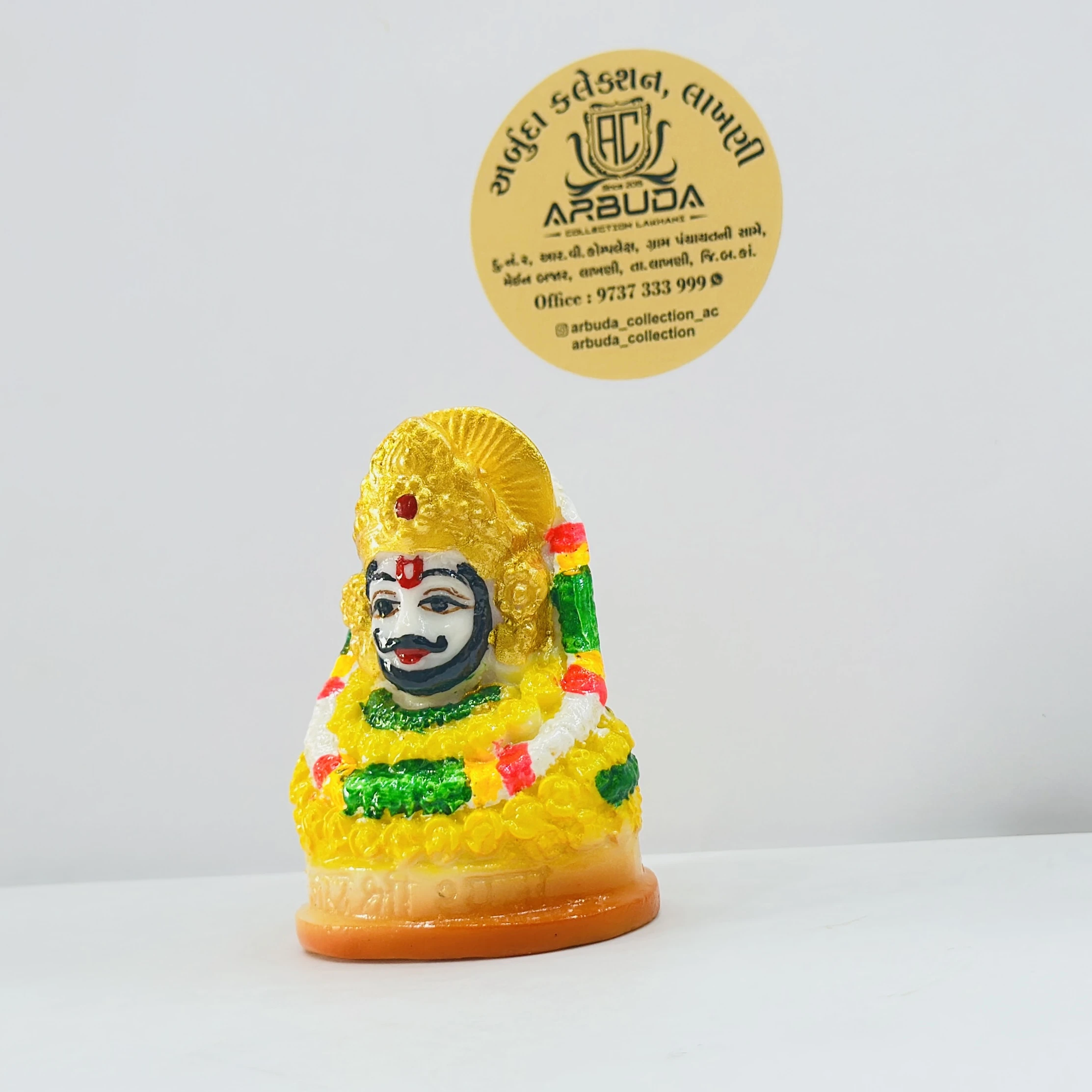 colorful Khatu Shyam Baba idol