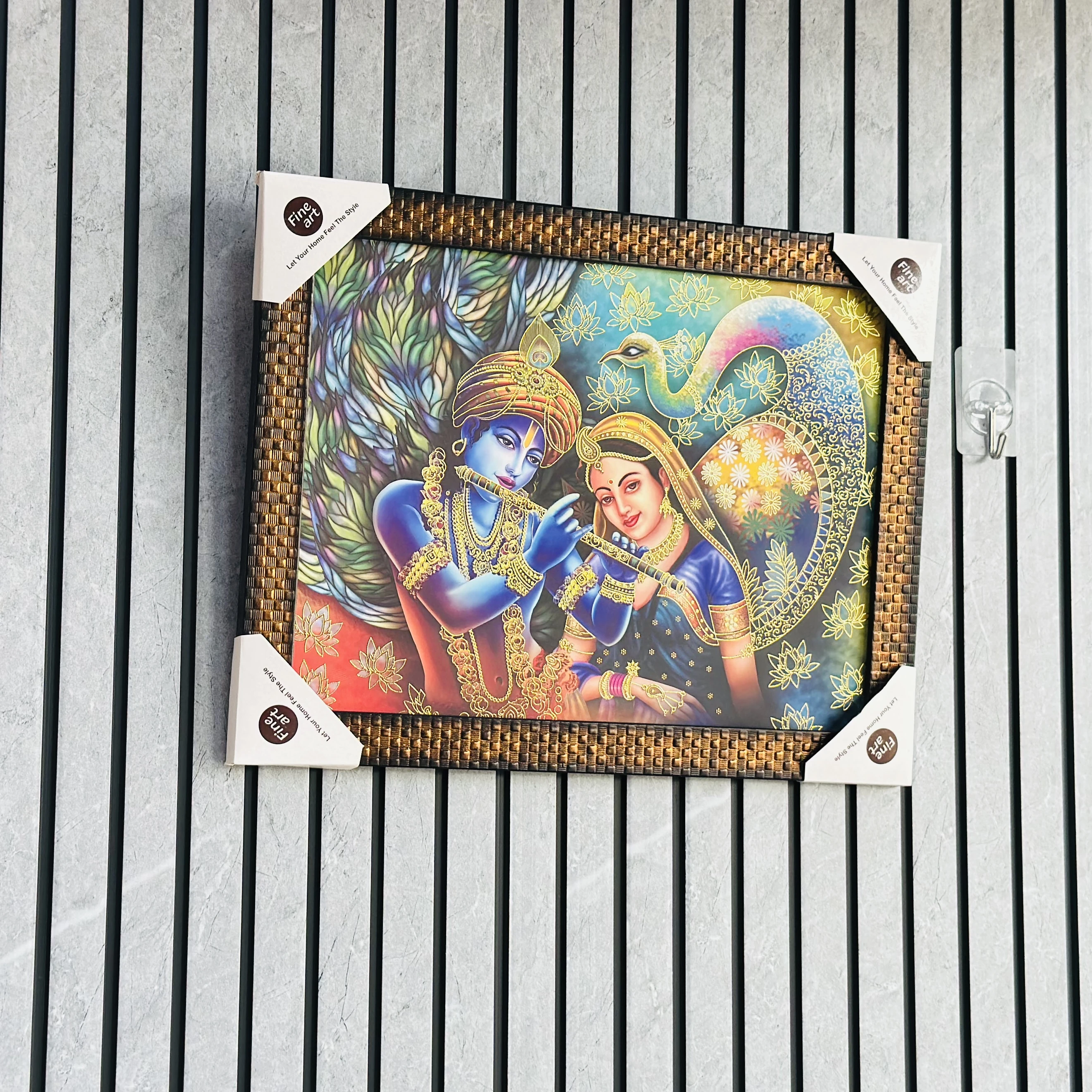 Radha Krishna frame (SKU-3US66I)