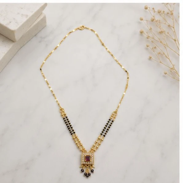 Jewels Nest gold-plated mangalsutra