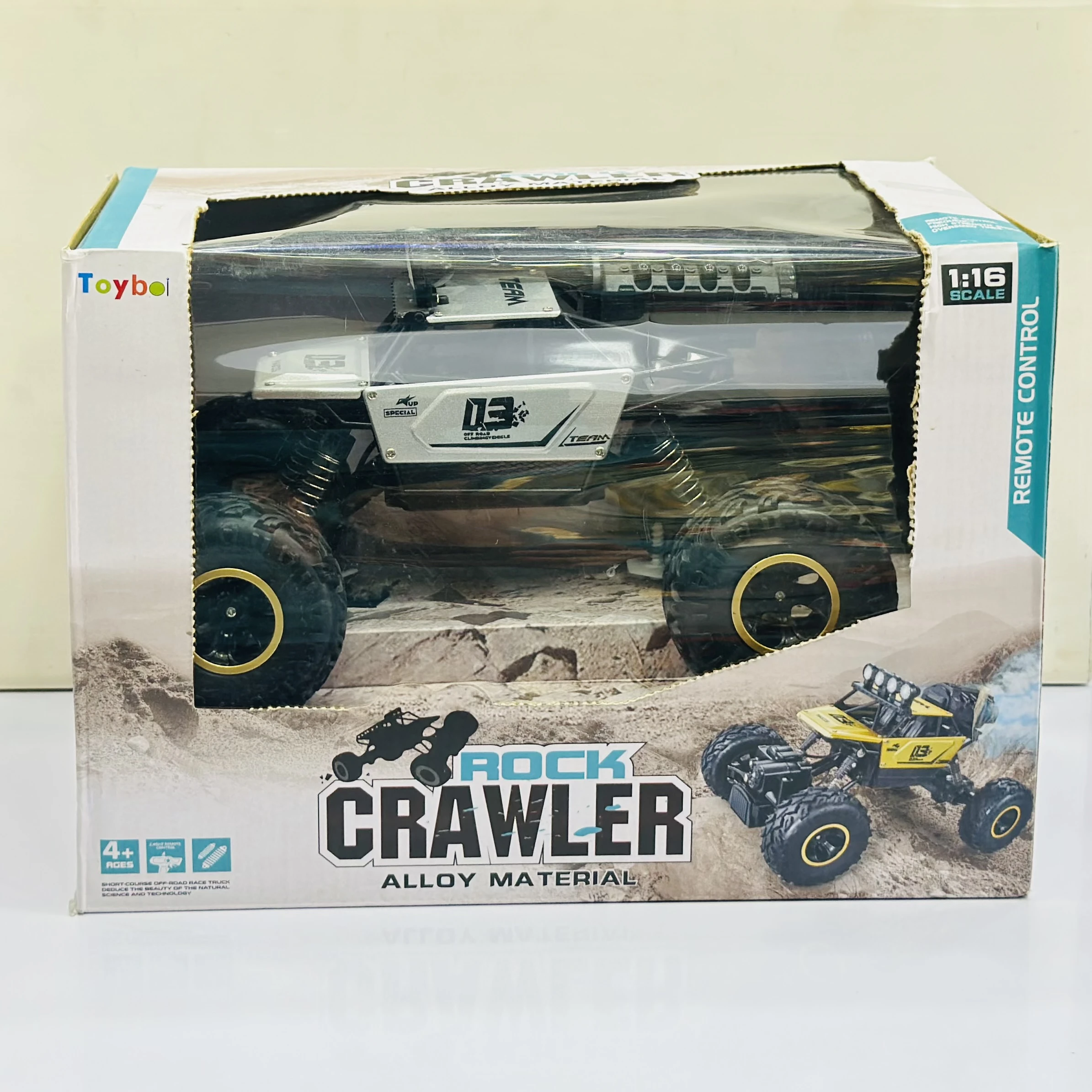 Toybei Rock Crawler Alloy Material 1:16 Scale remote control monster truck.