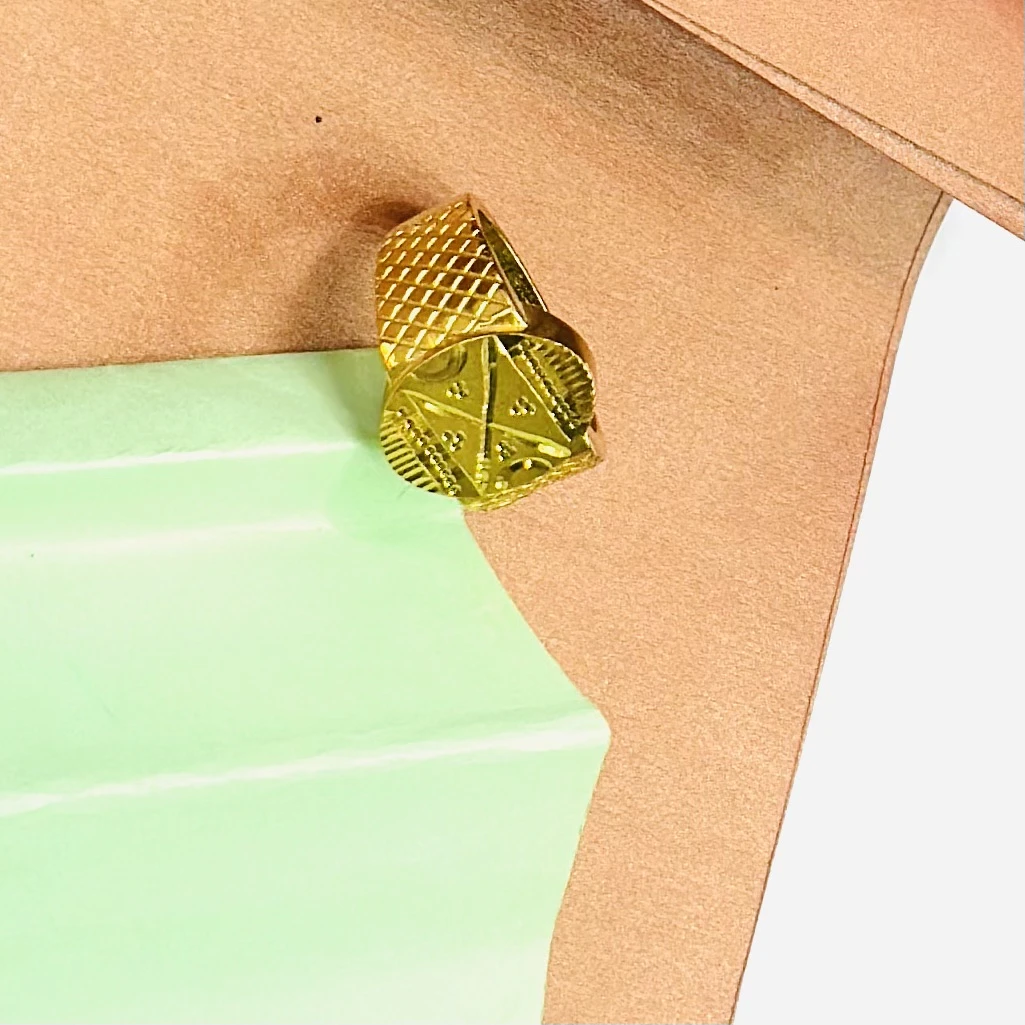 Male 22K 10g Men Gold Ring
