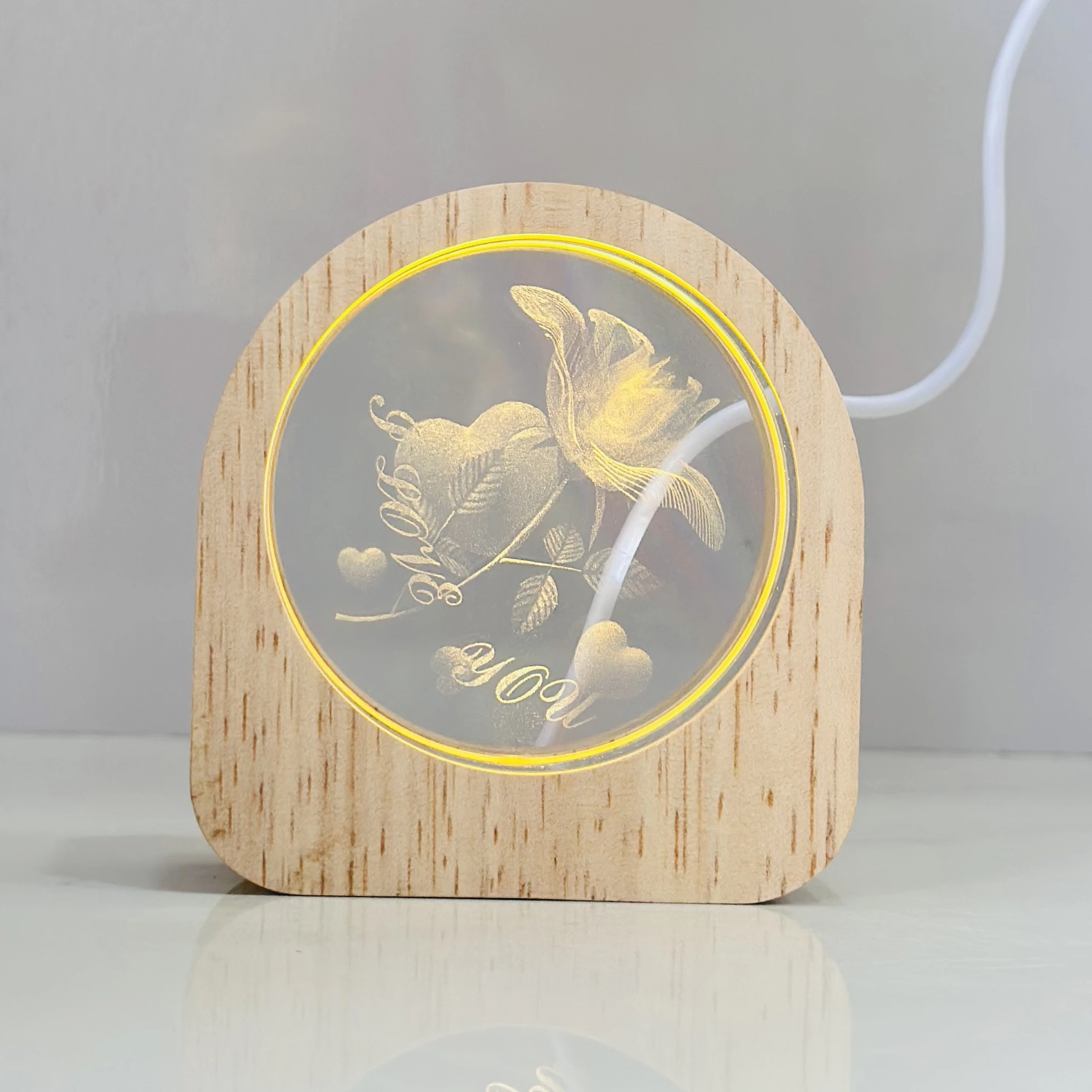 Wooden Night Light (SKU-