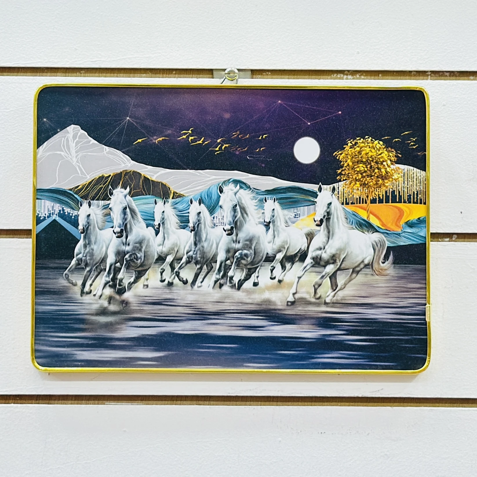 Seven Horses Vastu Painting………SPVORV