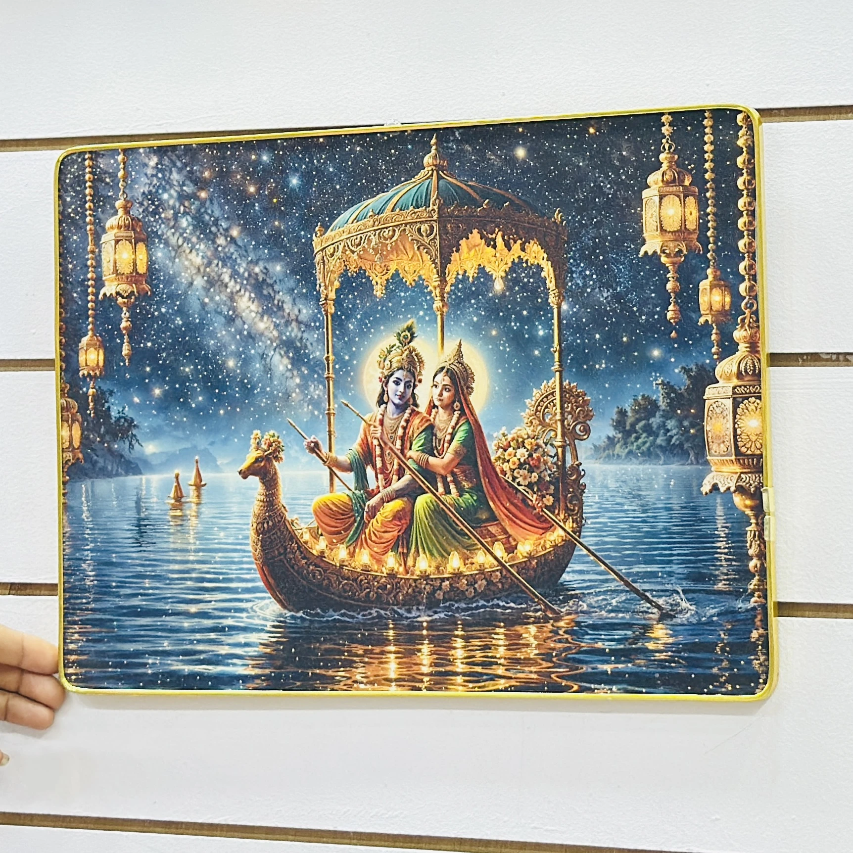 Radha Krishna wall painting….. JIIIUJ