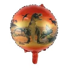 HD PartyPal 18-inch dinosaur-themed foil balloon.