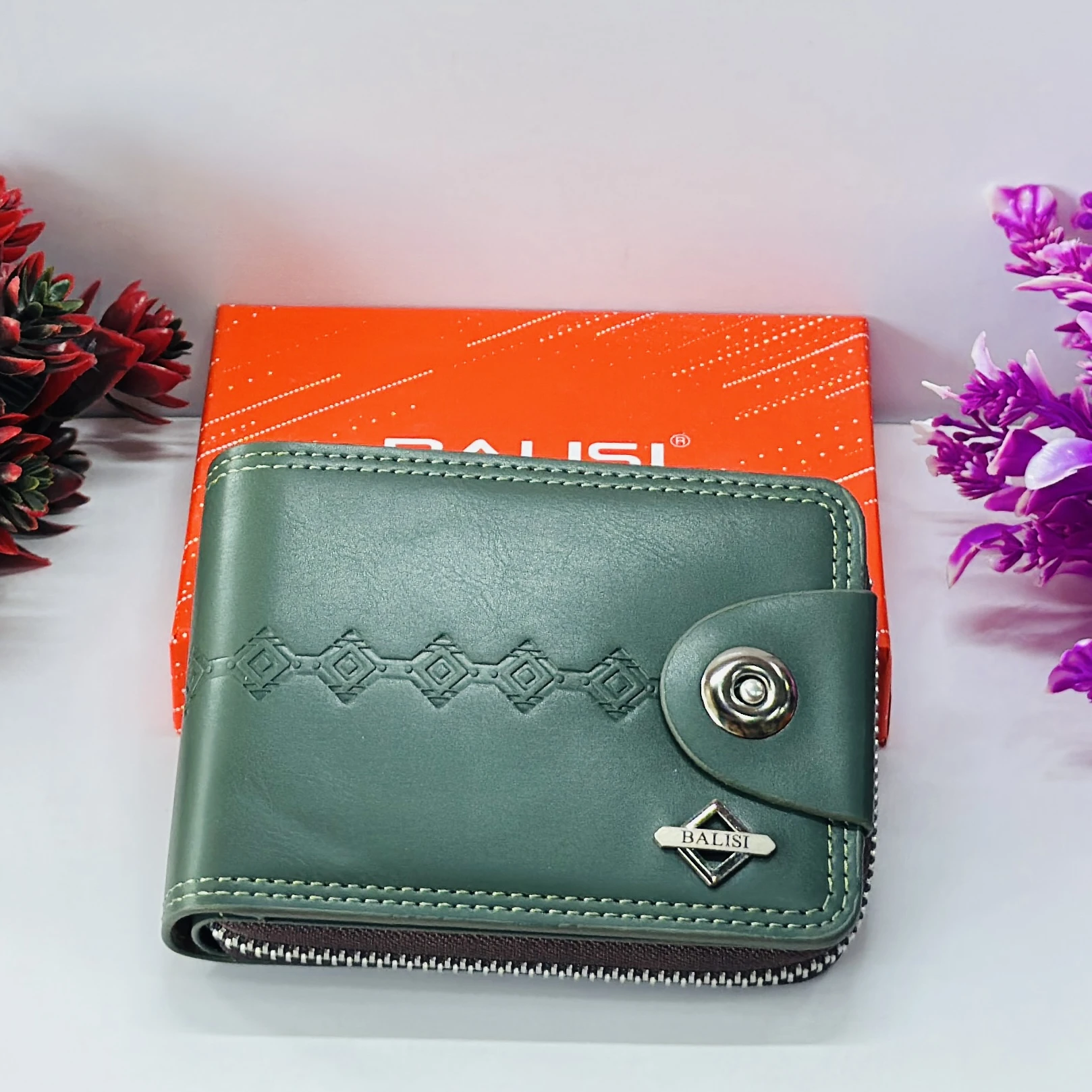 Balisi men's wallet made of PU leather