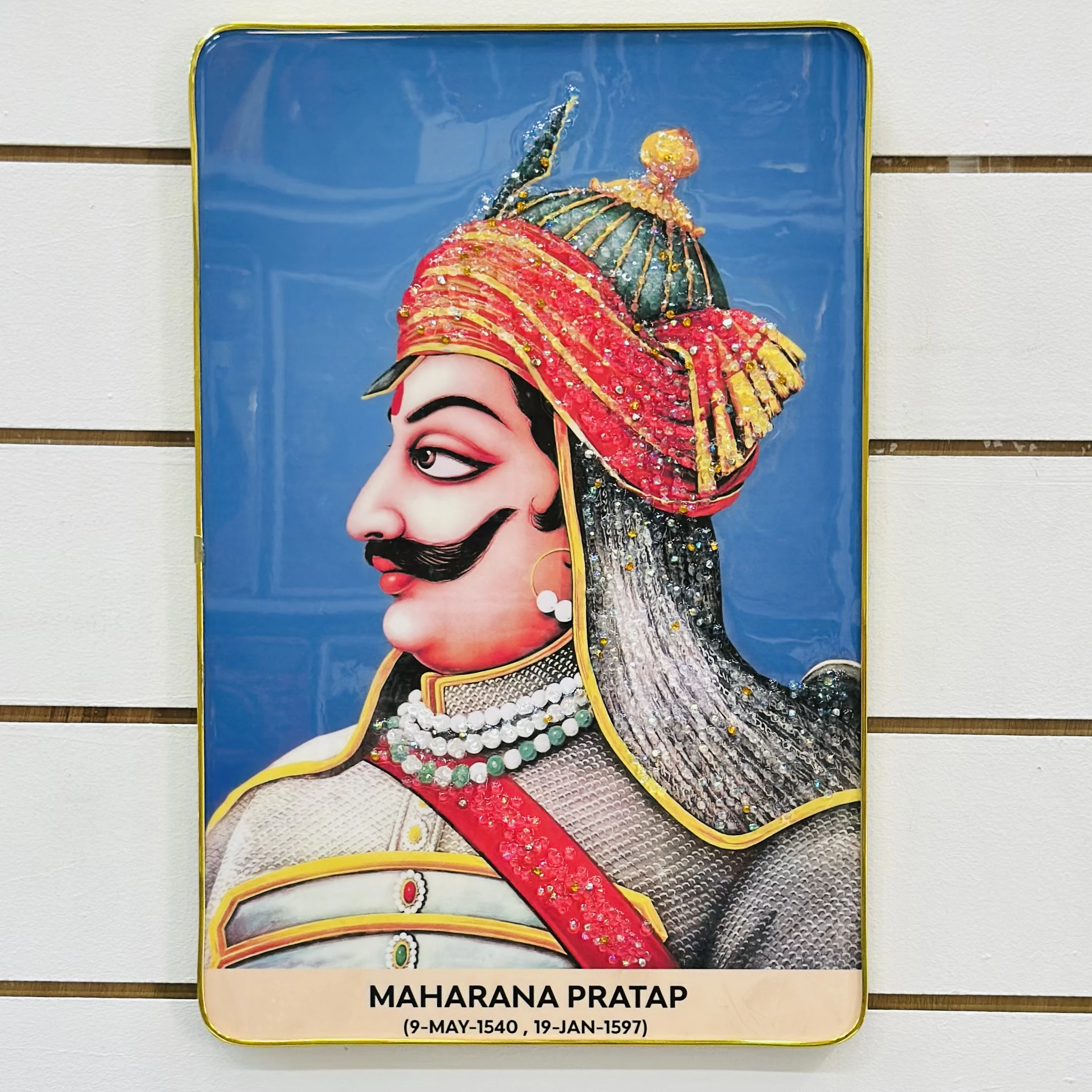 maharana Pratap Wall Hanging Photo Frame(SKU-QL030P)