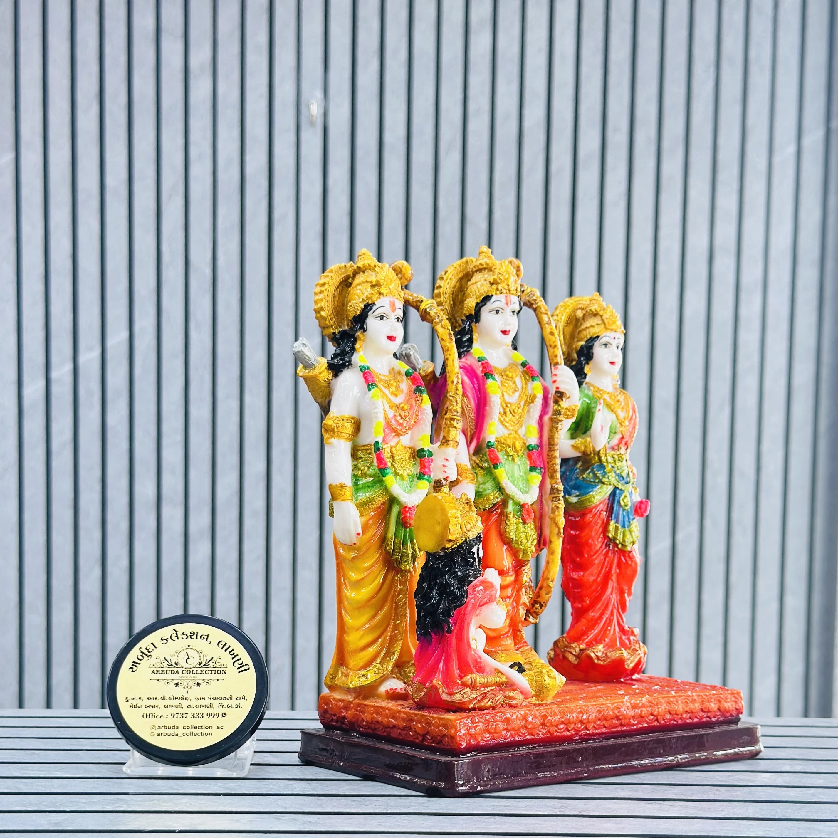 Ram Darbar marble murti