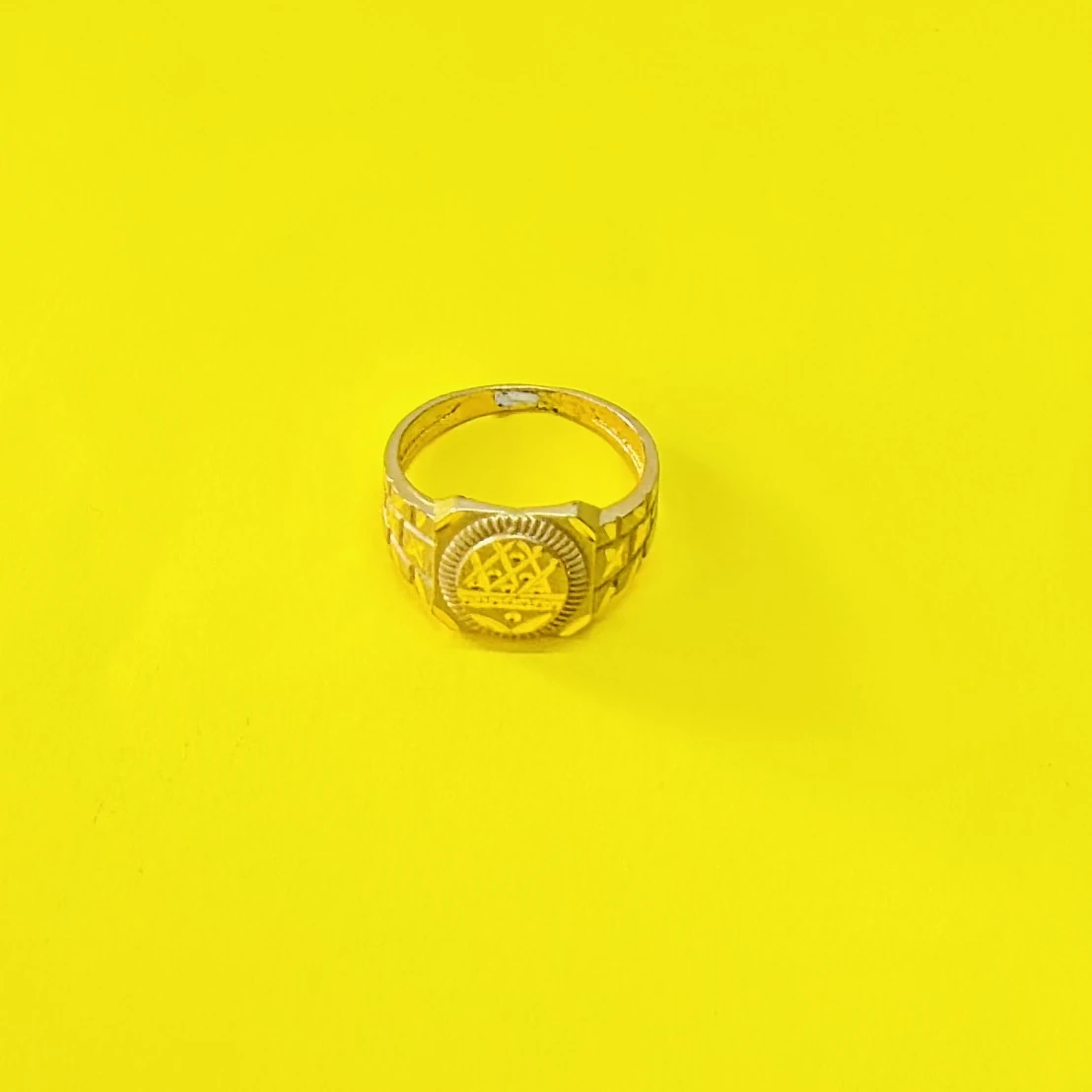 22K gold ring for men