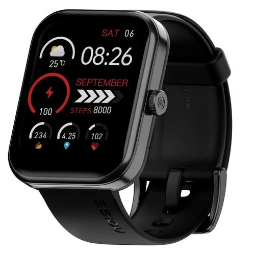 Noise ColorFit Pulse Grand 3 Smartwatch | 1.69" Display, 60 Sports Modes, Heart Rate & SpO2 Monitor (Jet Black)