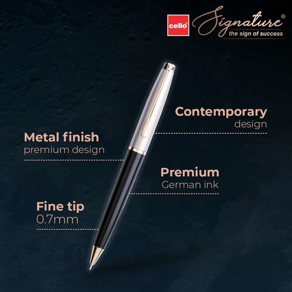 Cello Signature Moonlit Ball Pen.