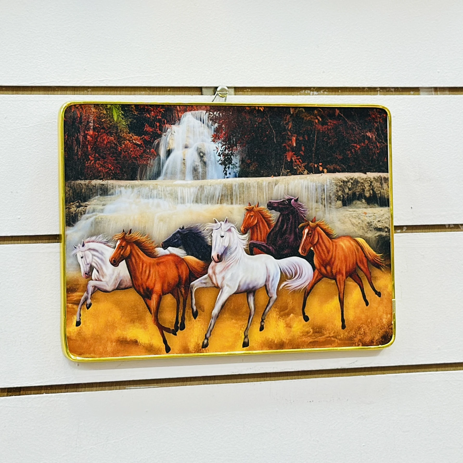 Seven Horses Vastu Painting……ZC09AW
