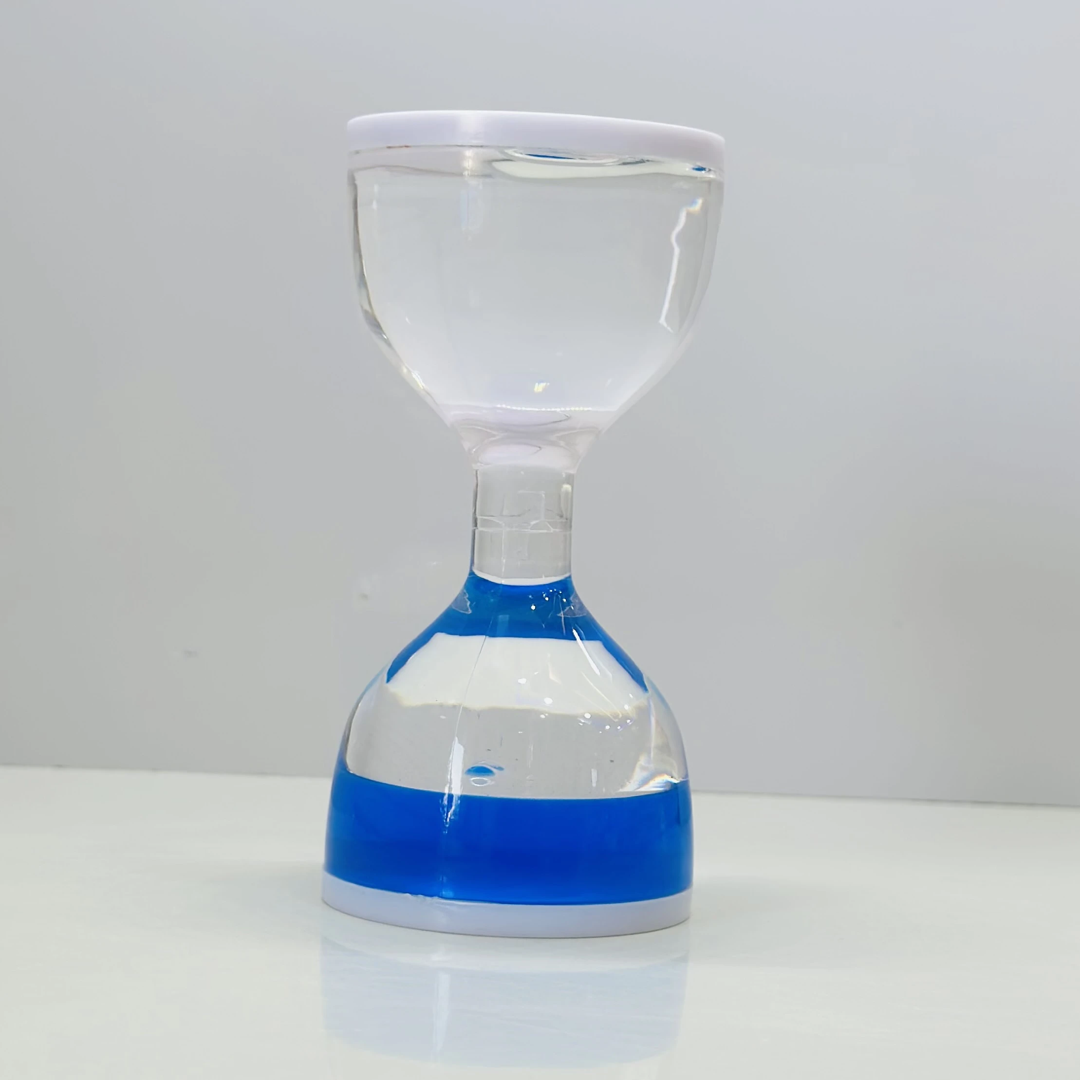 Beautiful Colored Floating Bubble Hourglass(SKU-A6G4AS)