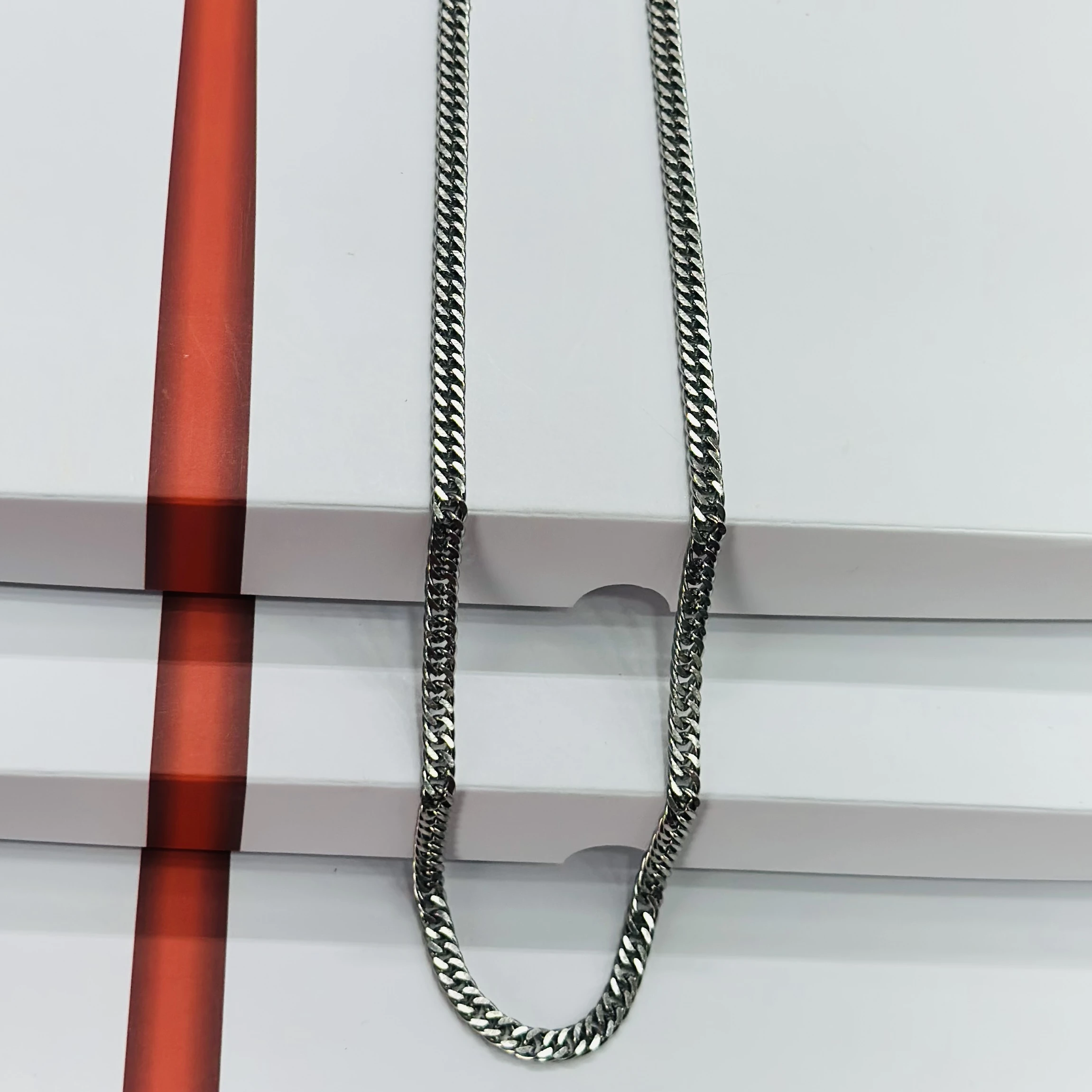 Sterling silver snake chain