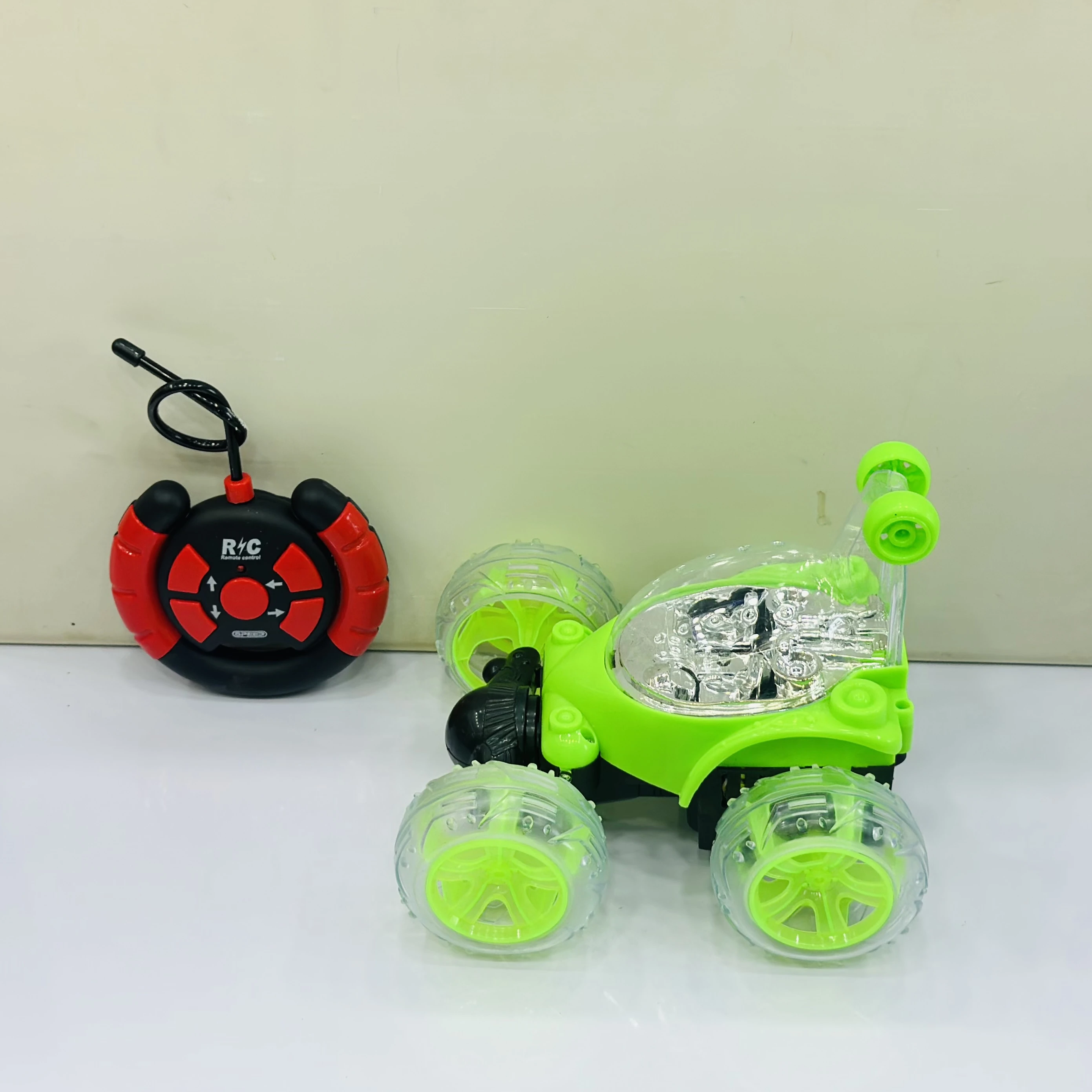 Remote control "Special Technology" stunt car.