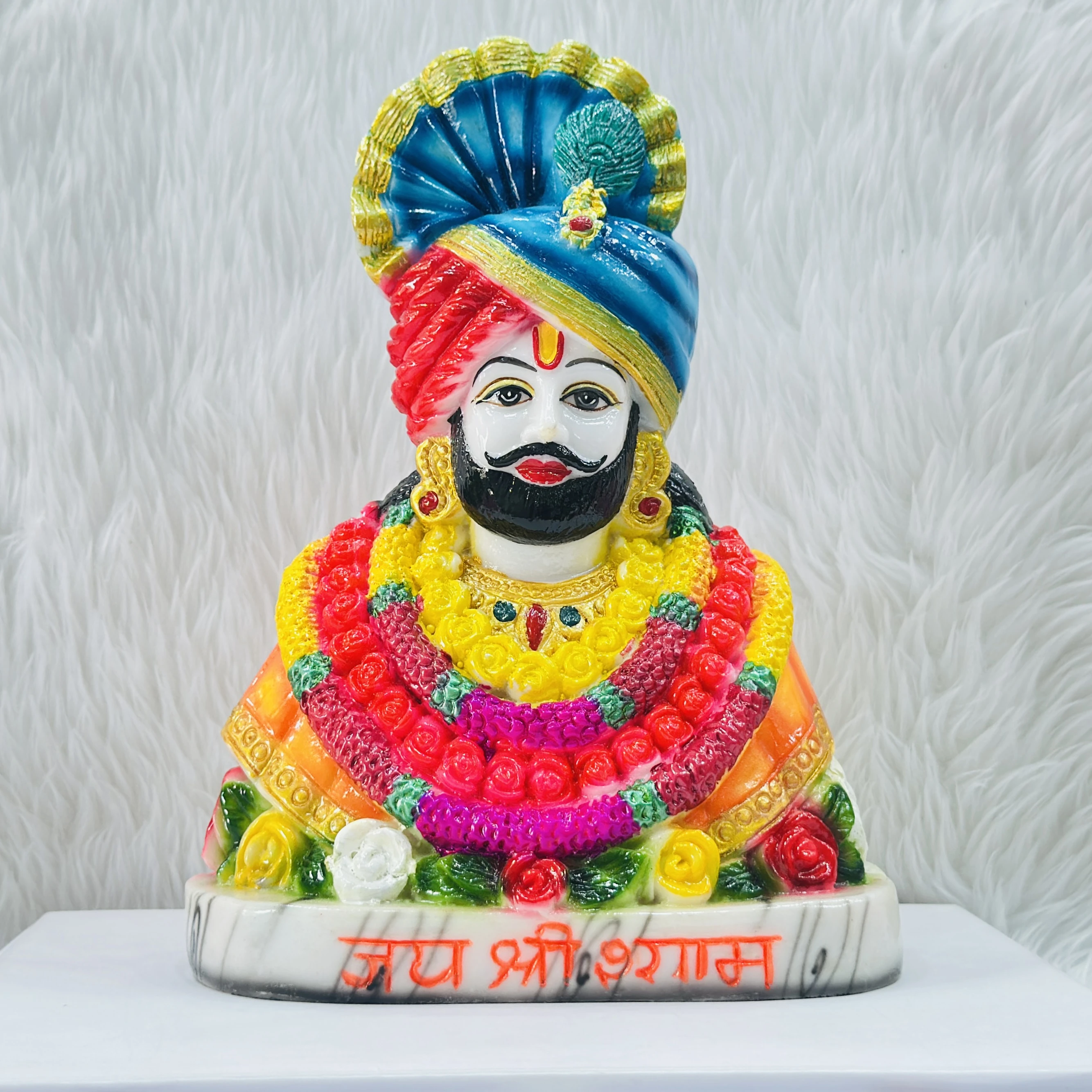 Khatu Shyam Ji idol.