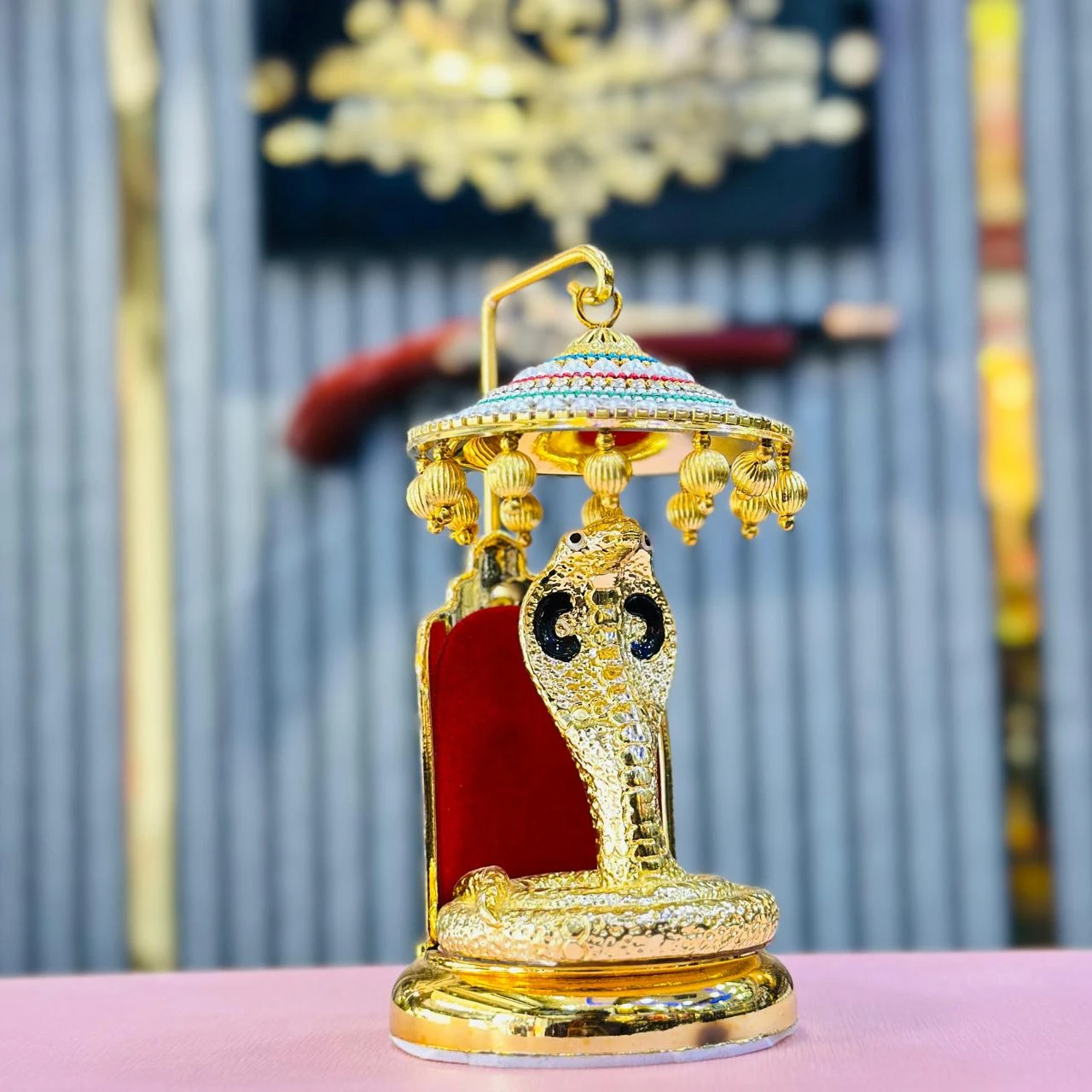 Gold Plated Goga bapa Murti