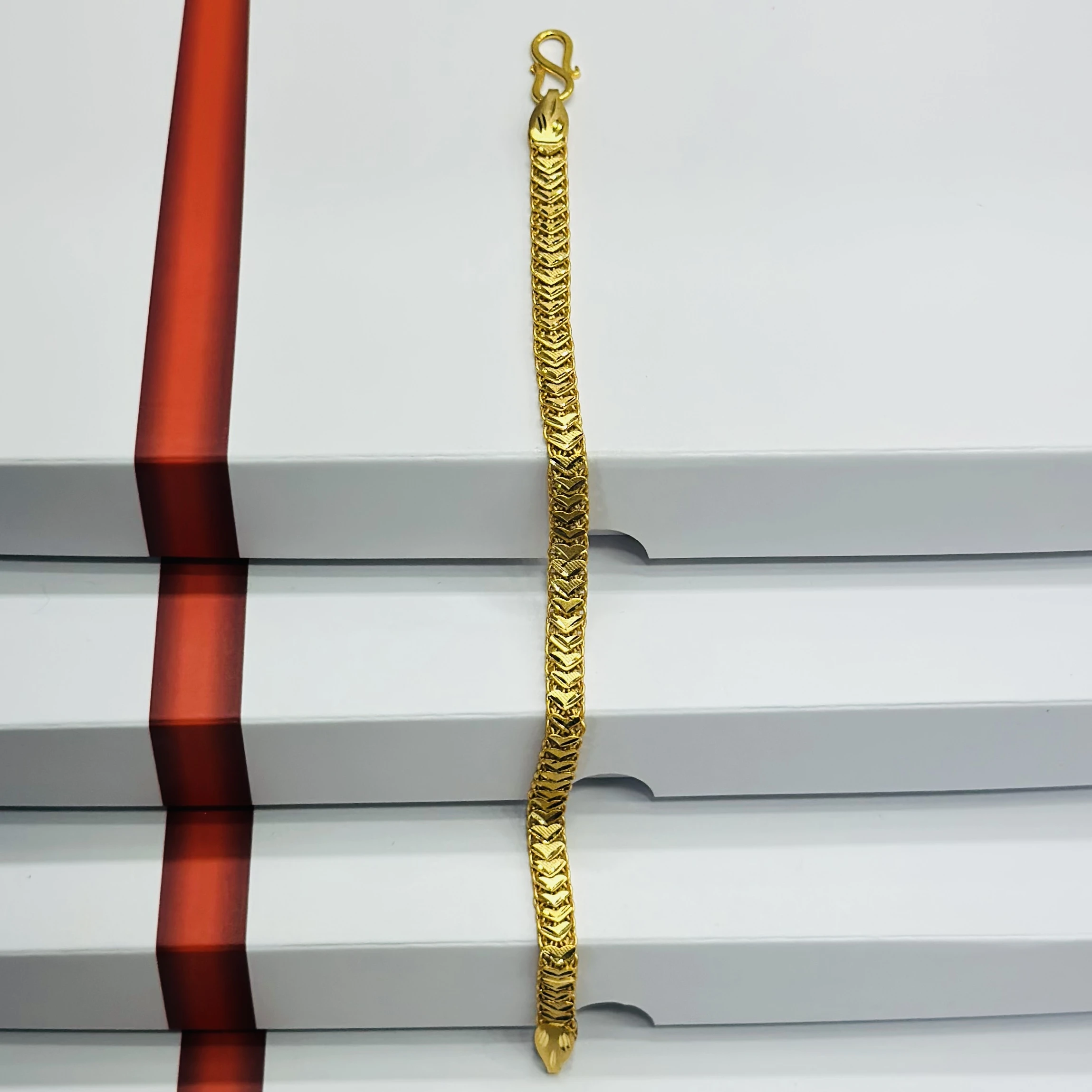 1 GRAM GOLD DIAMOND BRACELET FOR MEN