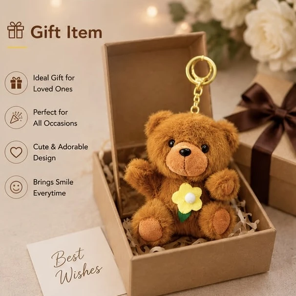 Cute Taddy keychain