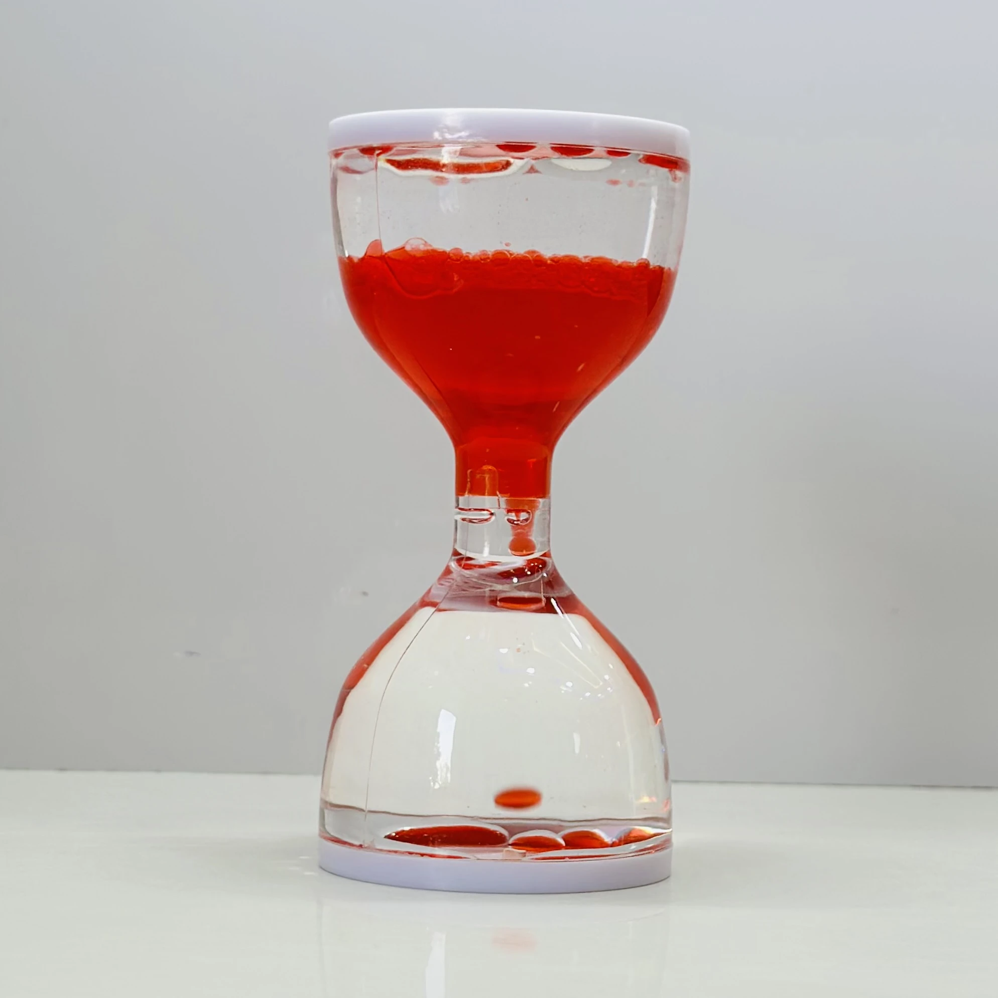 Beautiful Colored Floating Bubble Hourglass(SKU-5YLPNI)