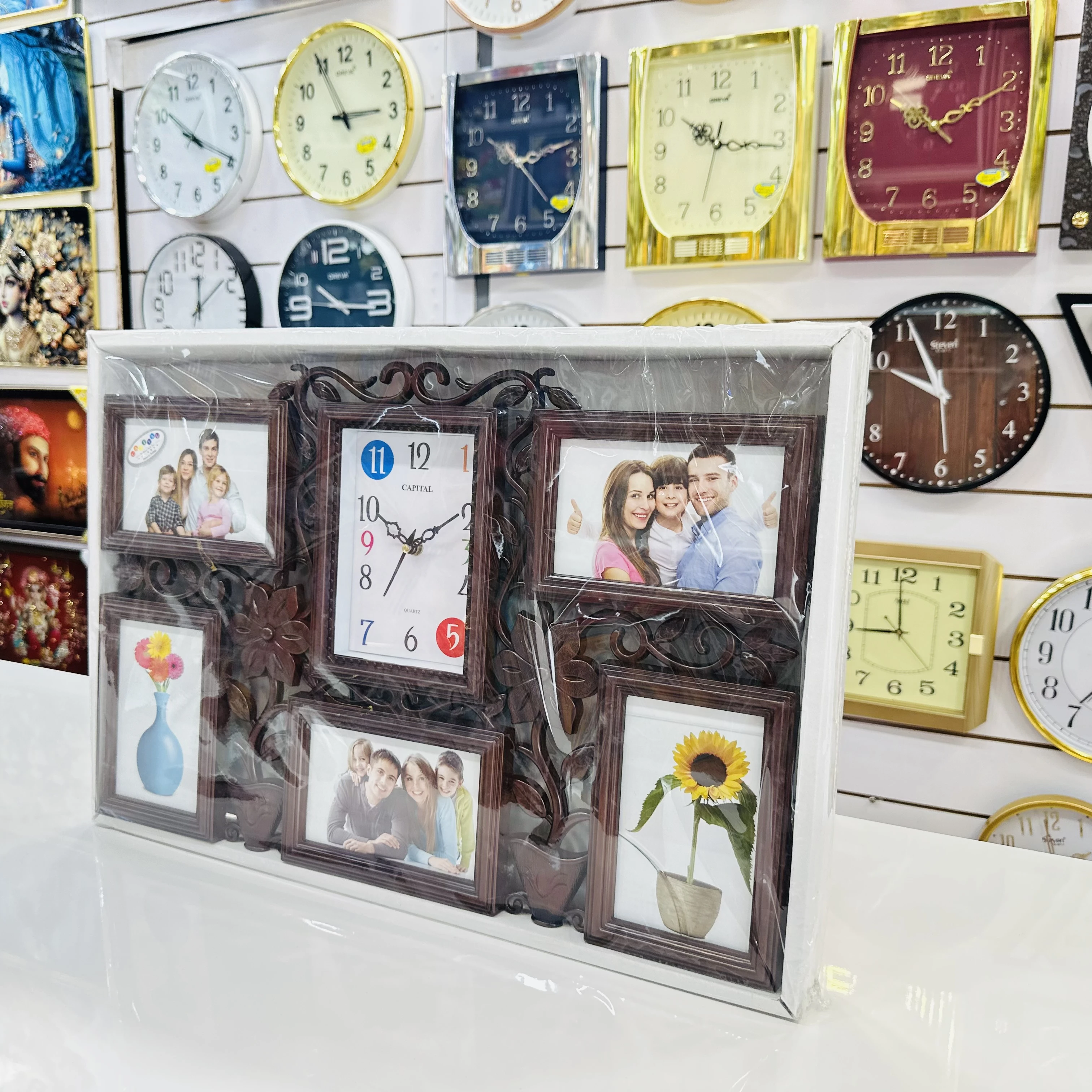 Capital Quartz wall clock(SKU-WMAG5H)