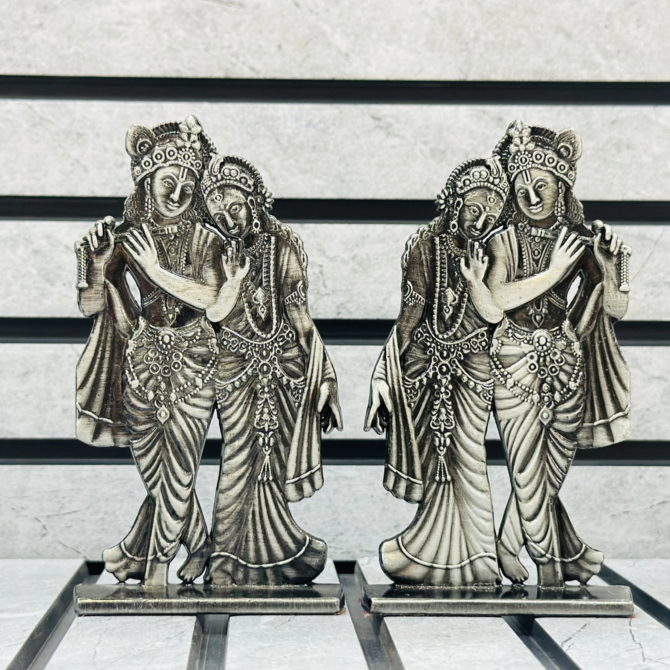 Statue of the Hindu deities Radha and Krishna.