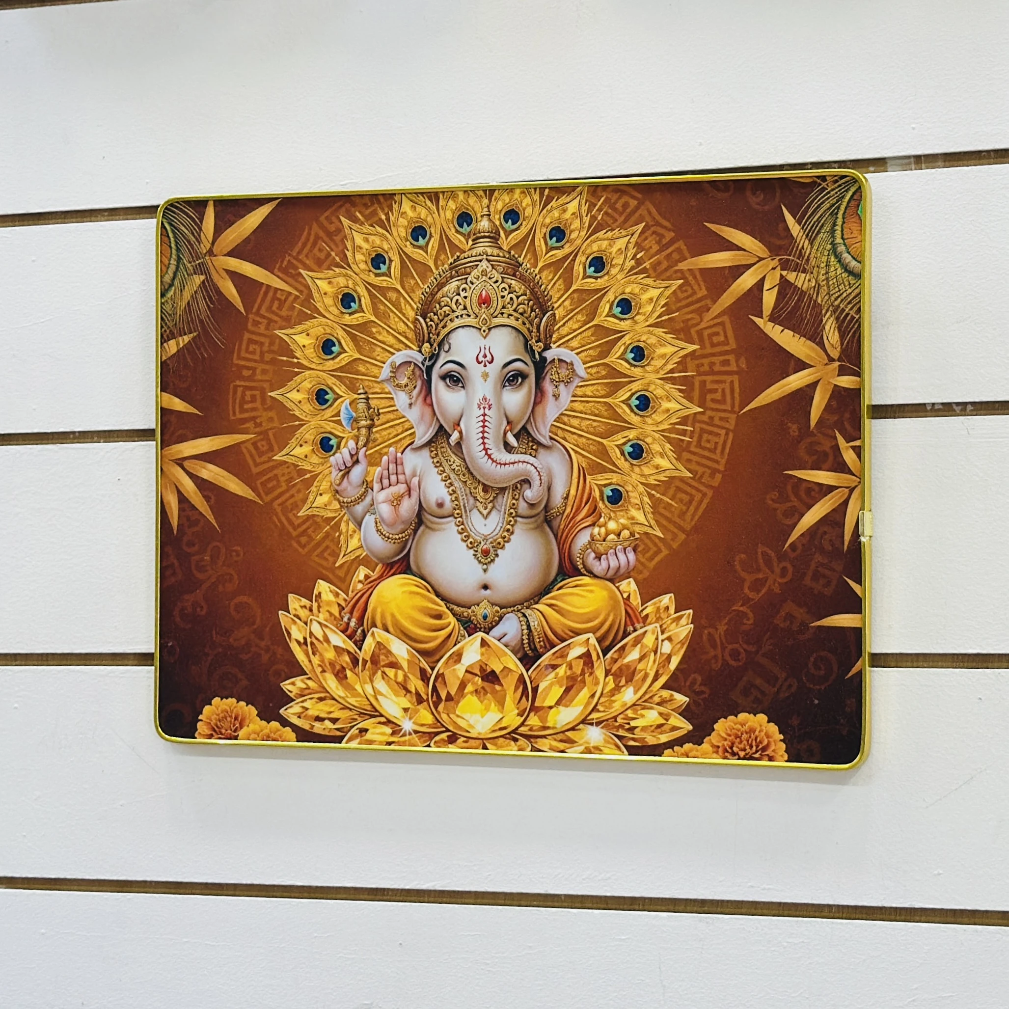 Lord Ganesha religious photo frame or painting …….. TSU2B4