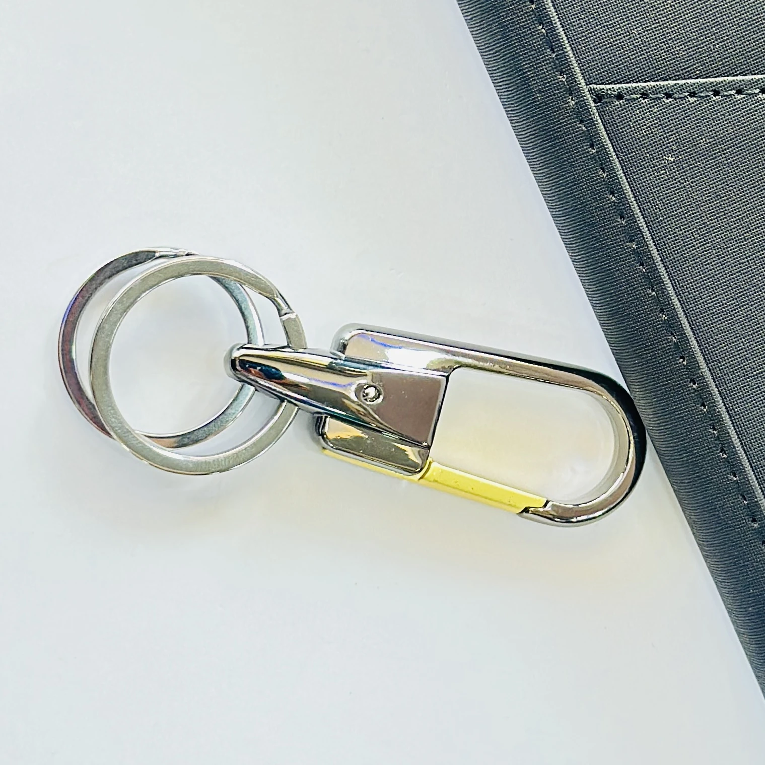 Stainless Steel Luxury Car Keychain