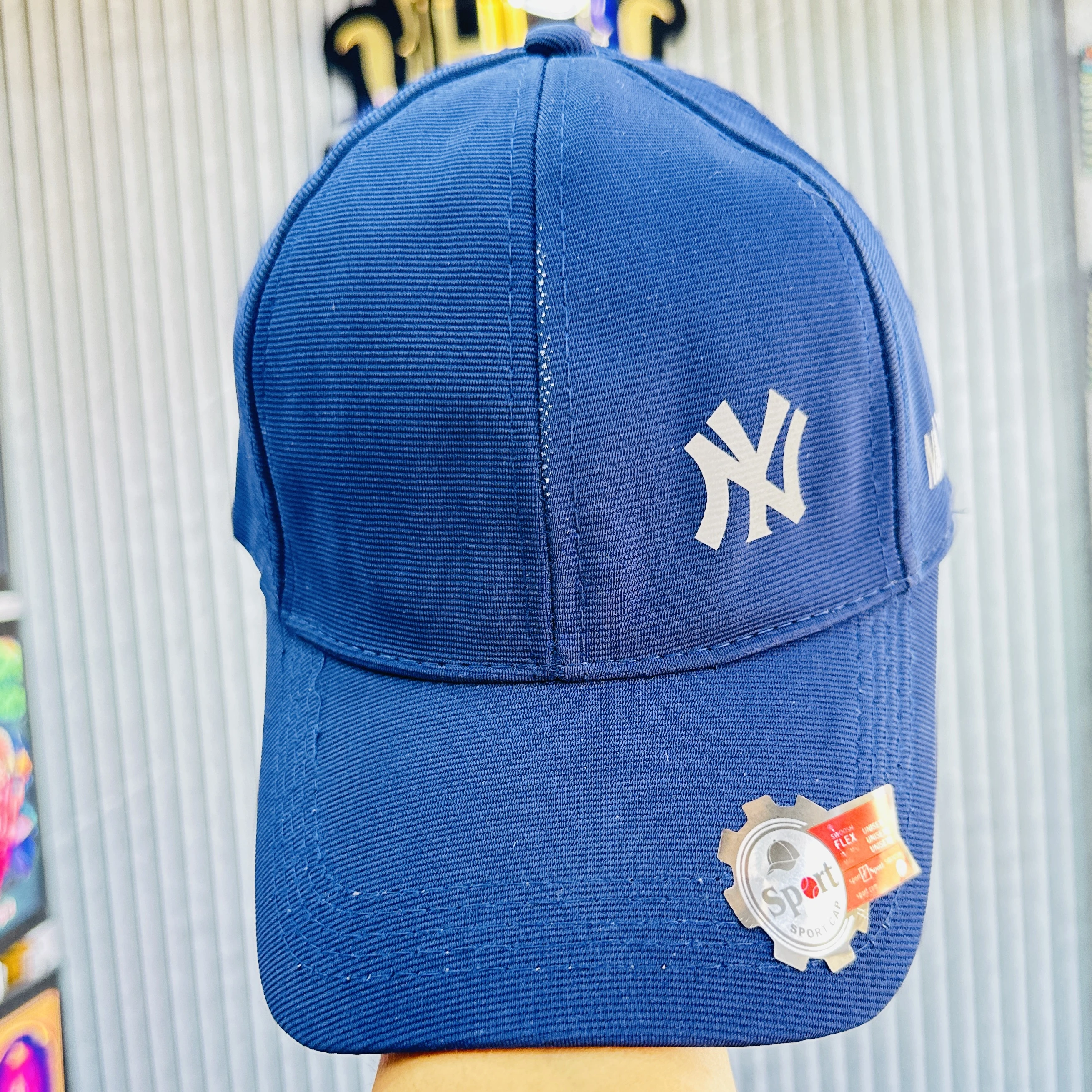 Blue cotton New York Yankees baseball cap