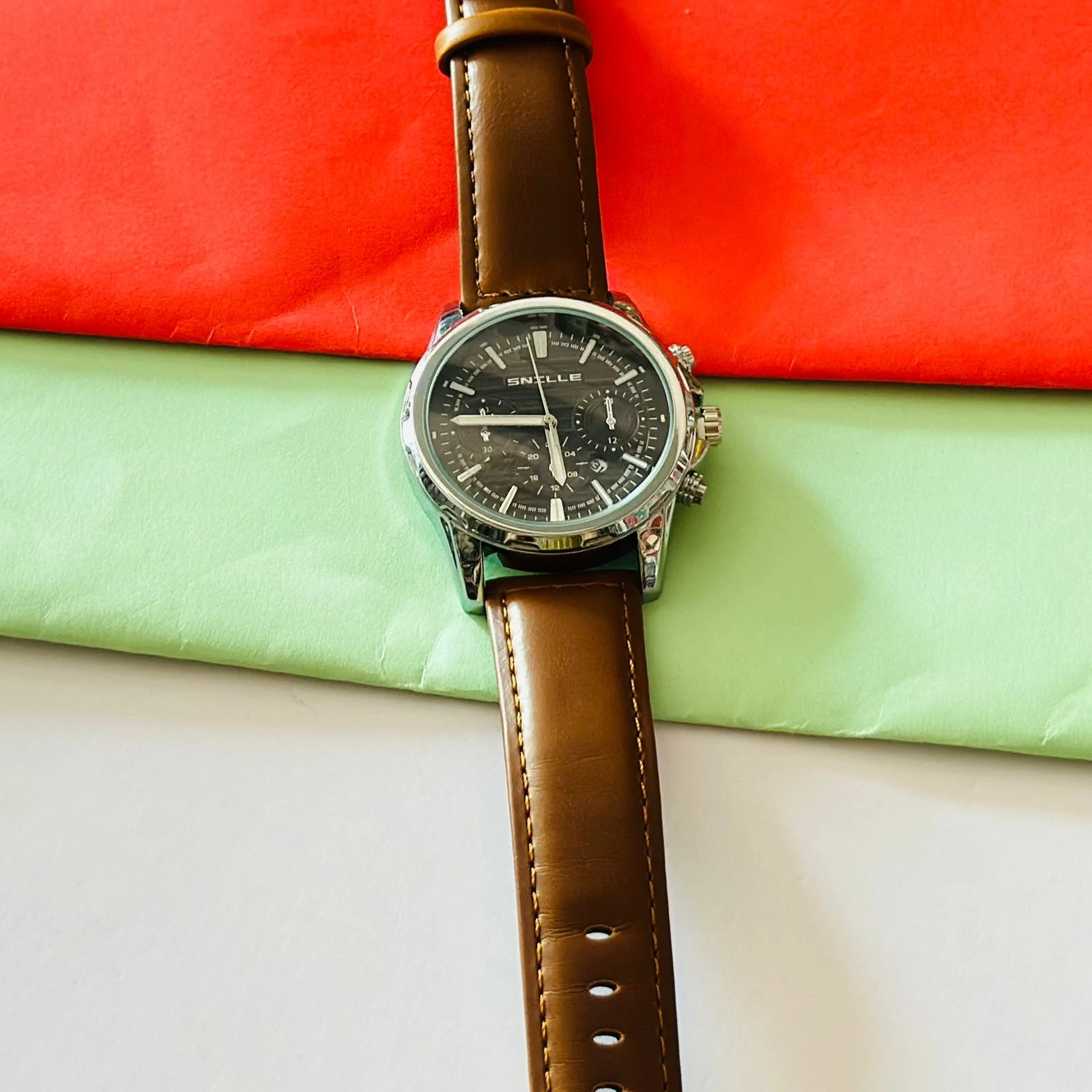 Black analog watch For man’s