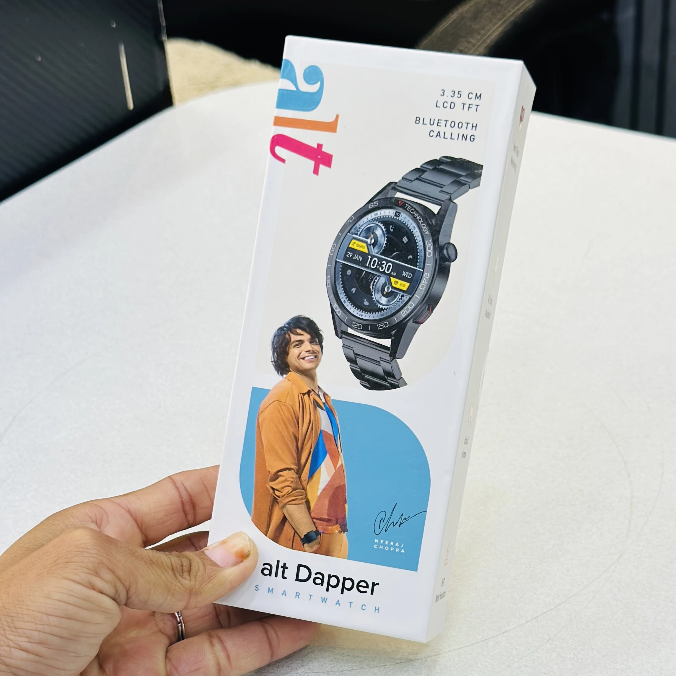 An Alt Dapper smartwatch…. Model No.. ASW18