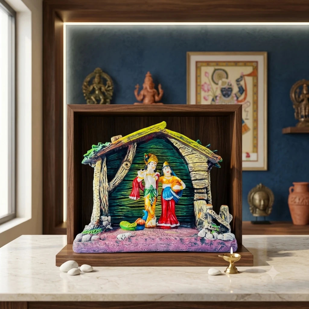 Radha Krishana statue