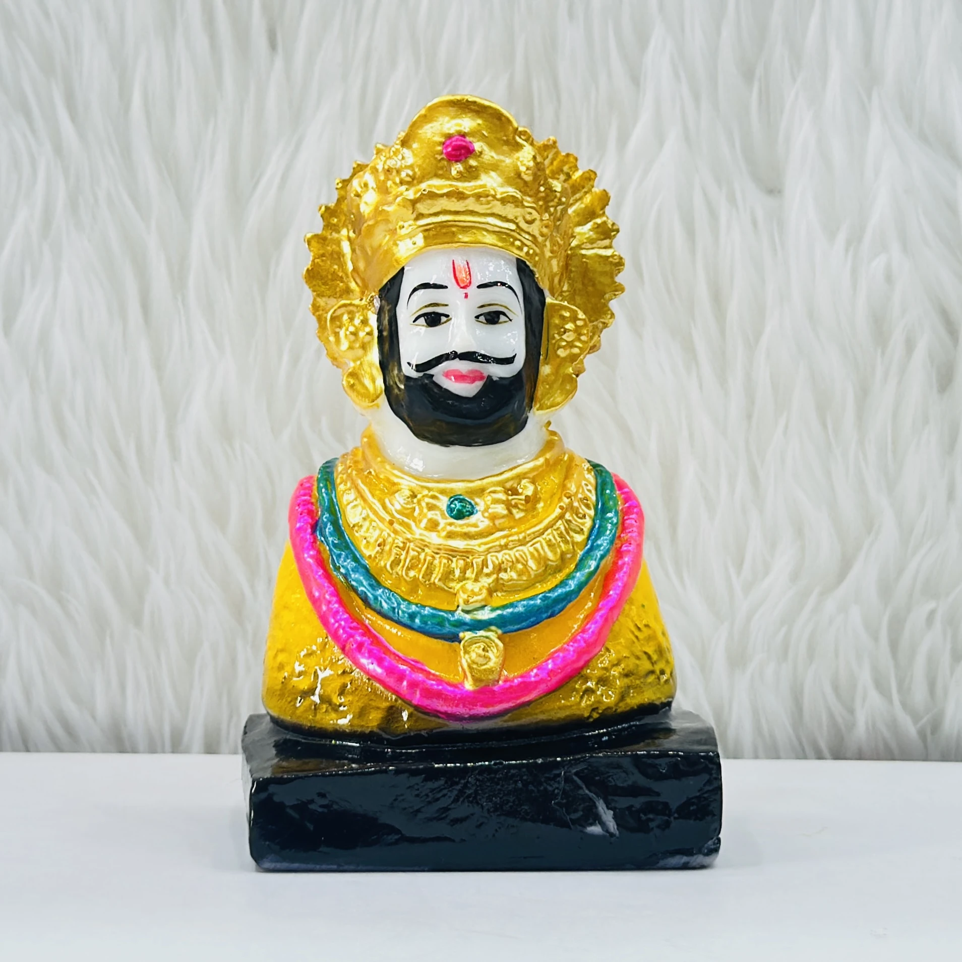 Khatu Shyam Ji idol.