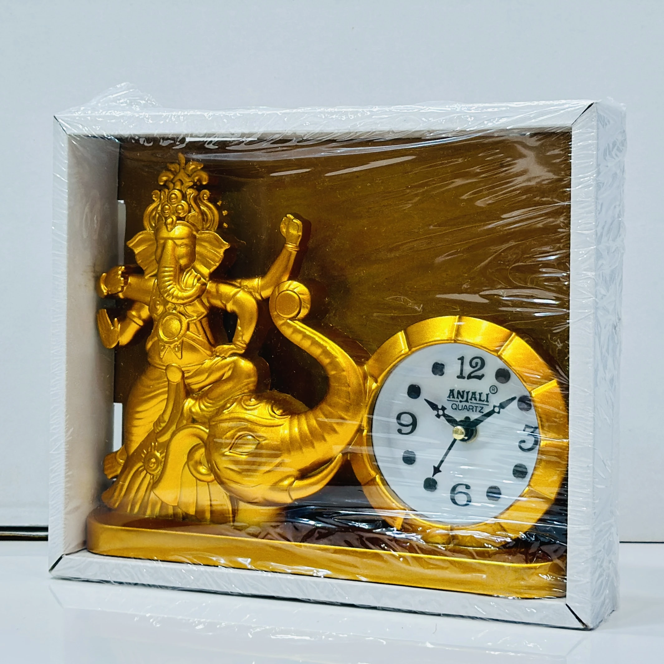 Anjali Quartz Ganesh table clock.    J4R9RW