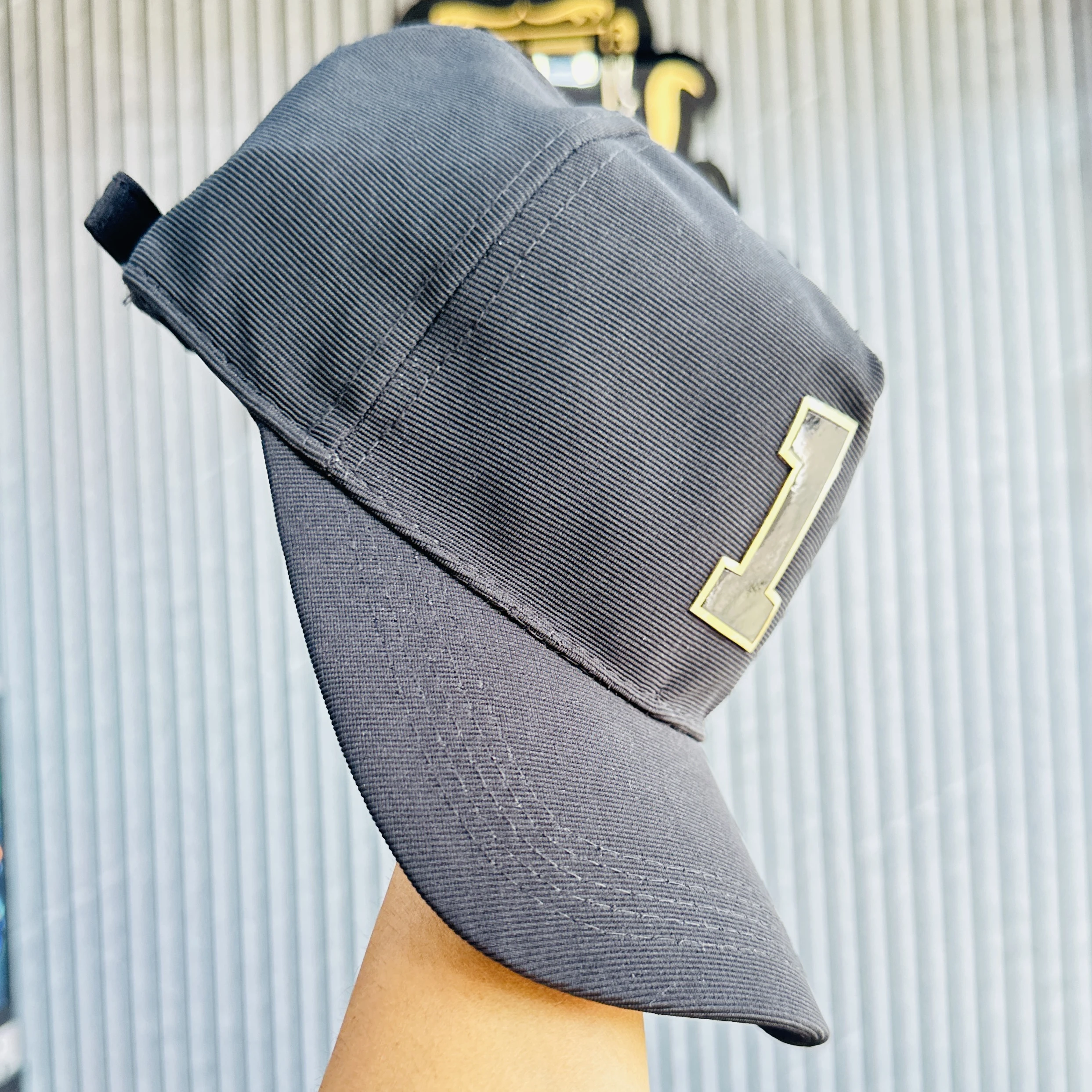 charcoal grey Nike brand baseball cap