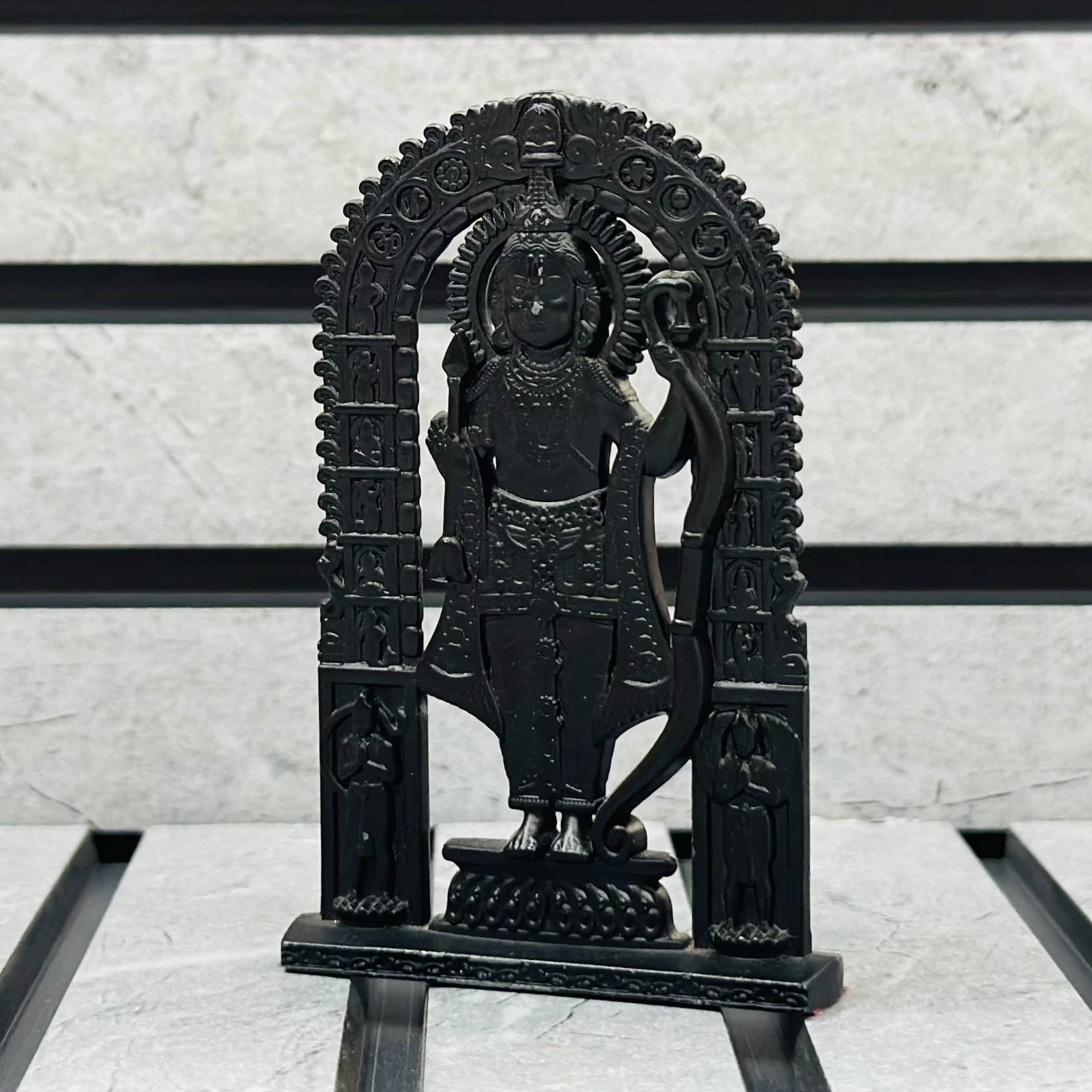 Statue of the Hindu deity Ram Lalla