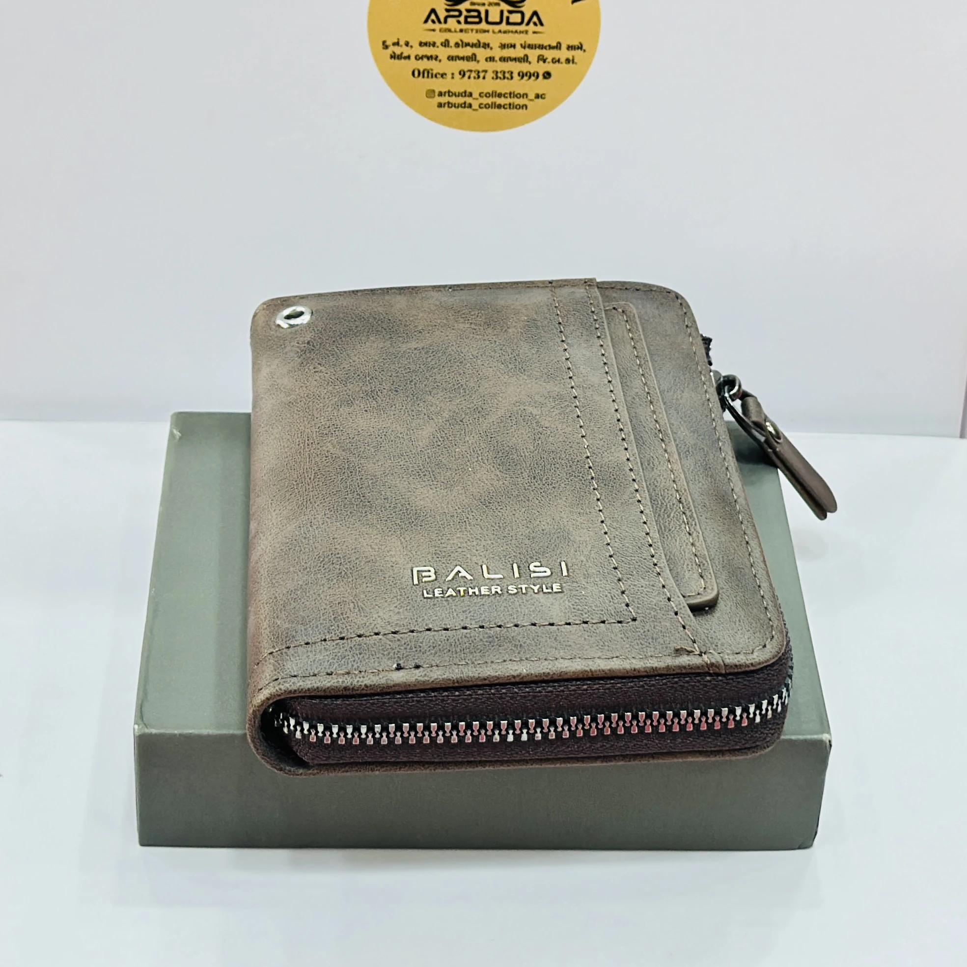 Balisi brand men's bifold wallet
