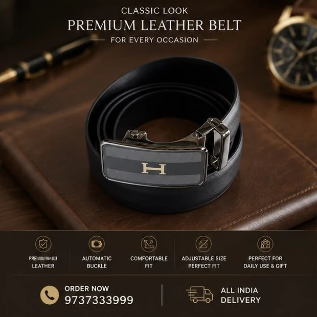 Premium Automatic Buckle Belt