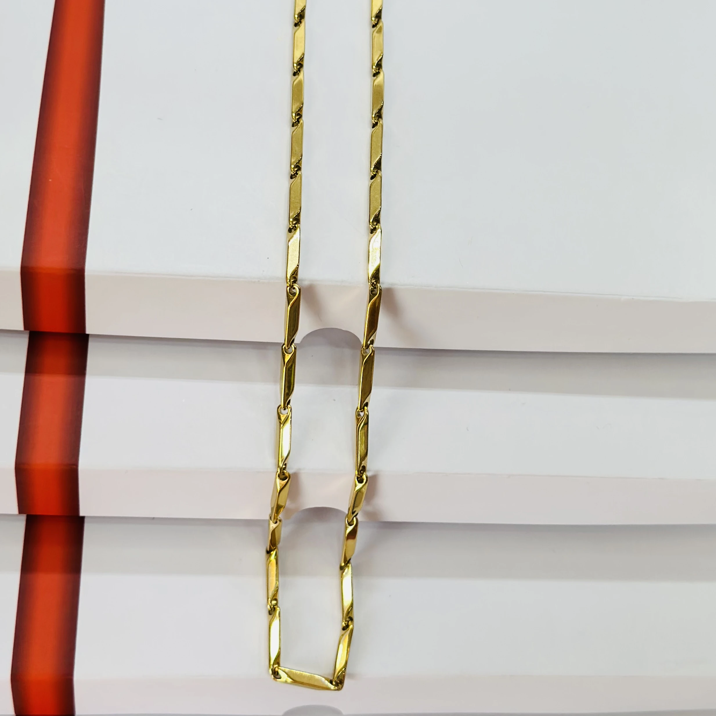 Gold plated design chain