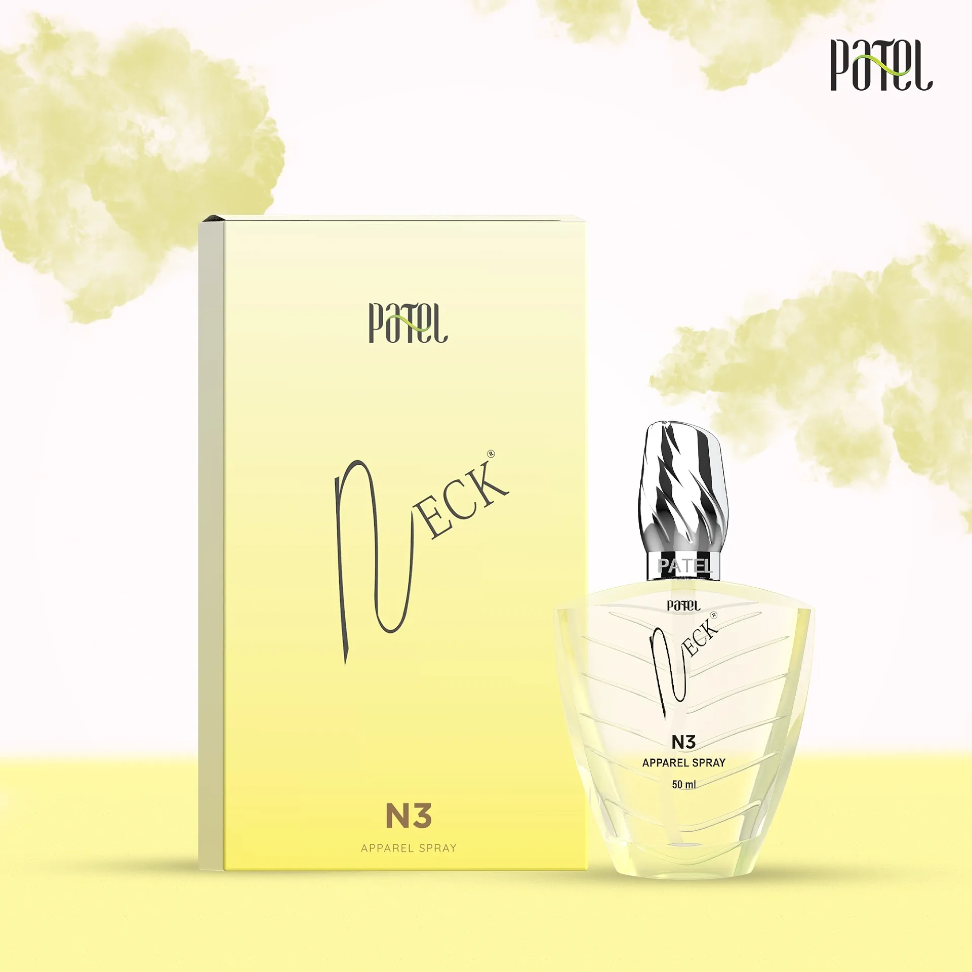 Patel Neck N3 Apparel Spray – 50 ML