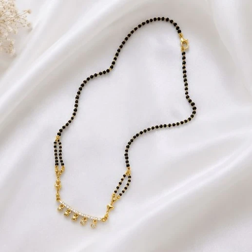 CAPILITE Jewellers gold-plated mangalsutra